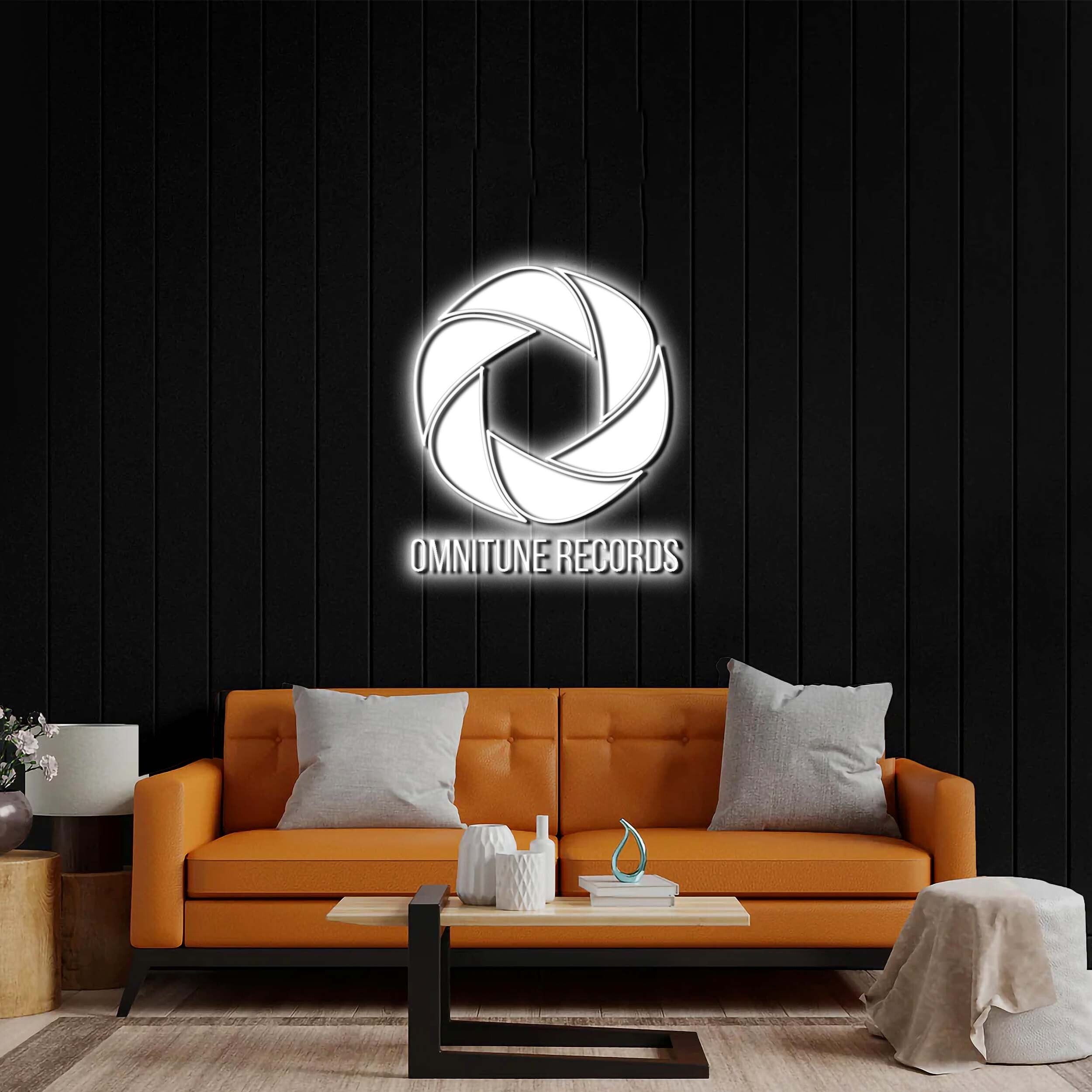 OMNITUNE RECORDS - Premium Neon Artwork