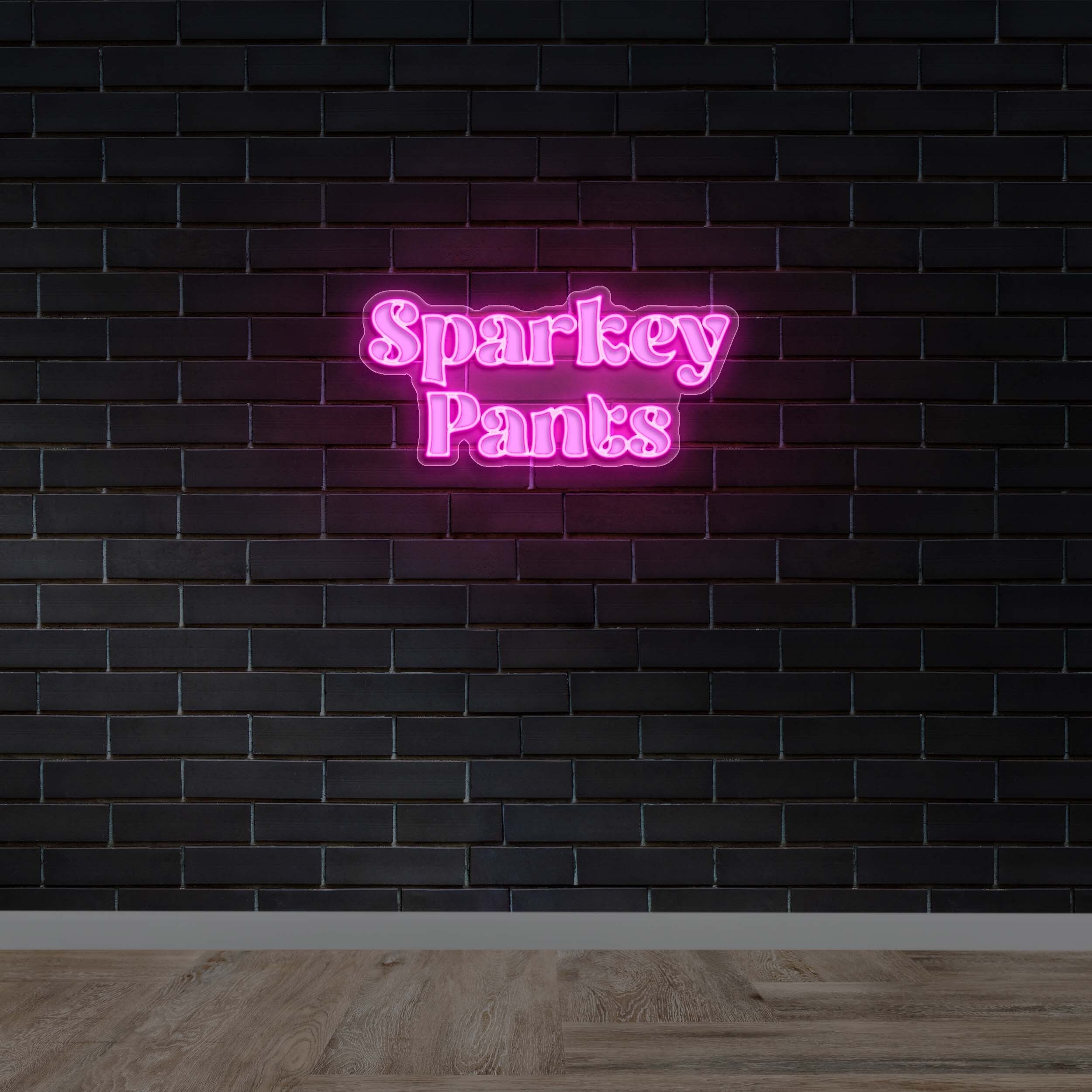 Sparkey Pants - Premium Neon Artwork