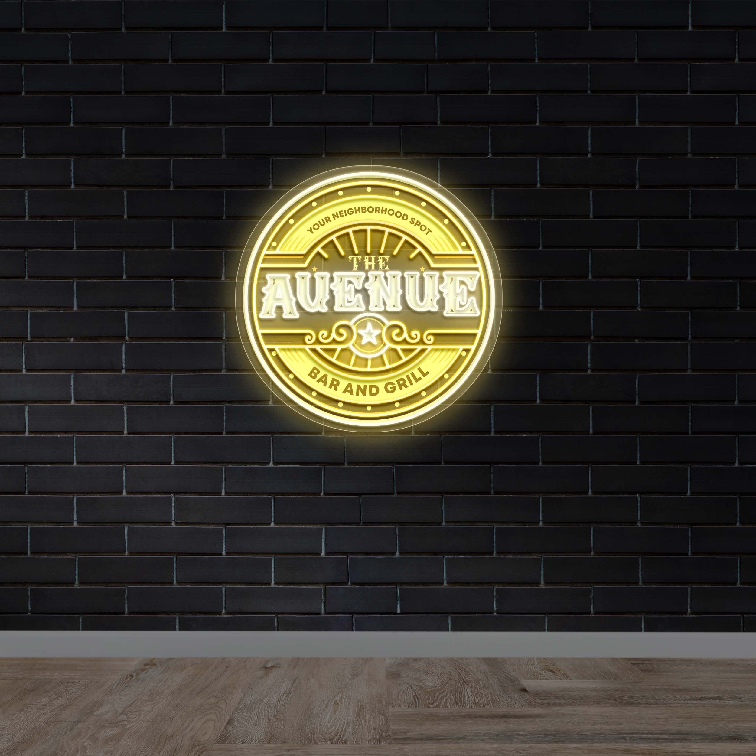 Avenue - Premium Neon Artwork