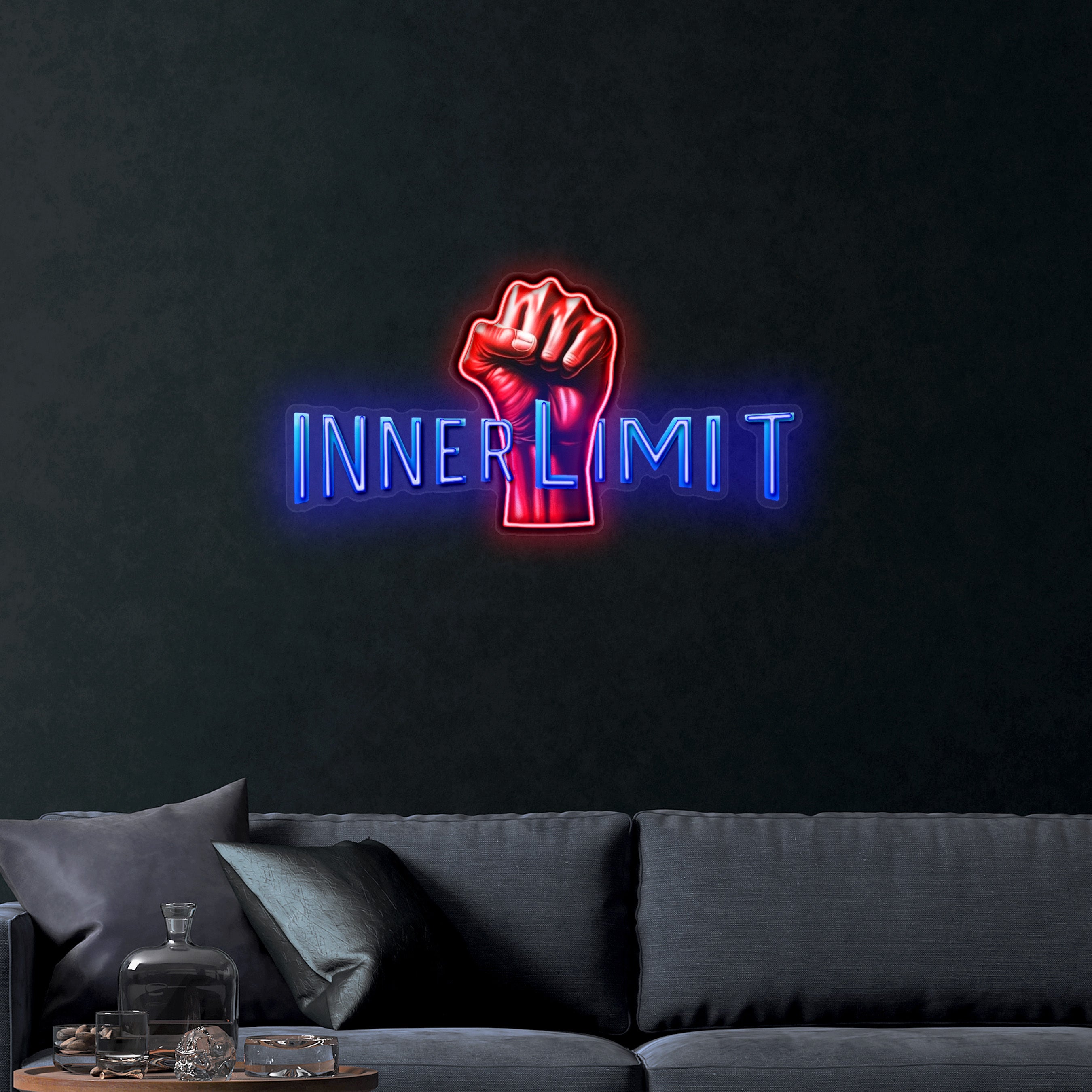 Inner Limit – Premium Neon Artwork