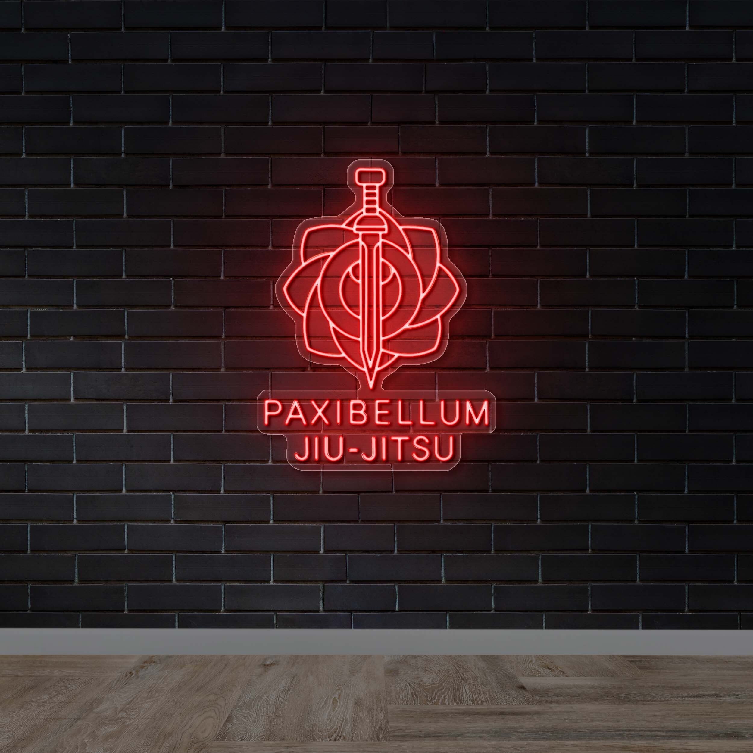 PAXIBELLUM JIU-JITSU - Premium Neon Artwork