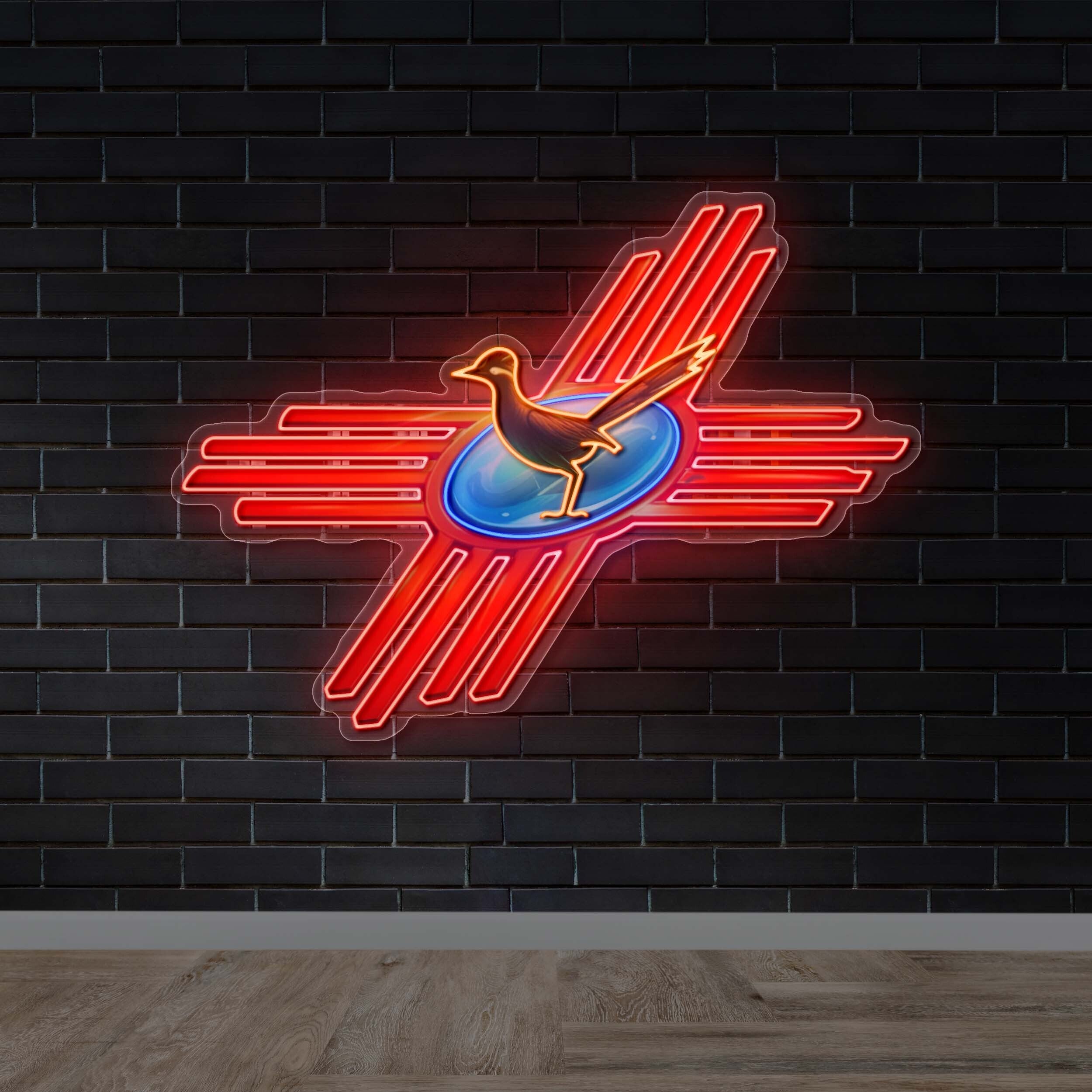 NM DESERT SUN - Premium Neon Artwork