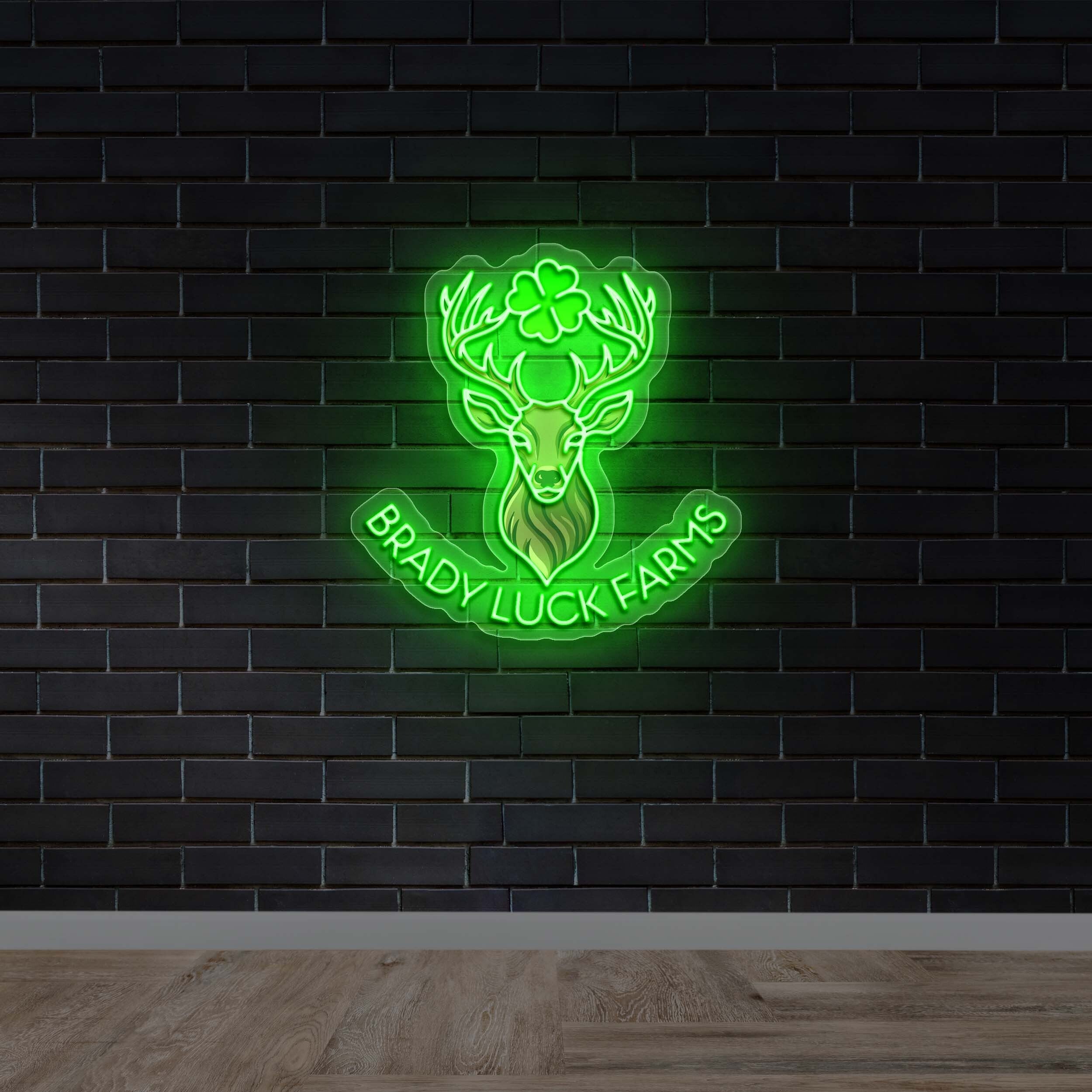 Brady Luck Farms - Premium Neon Artwork