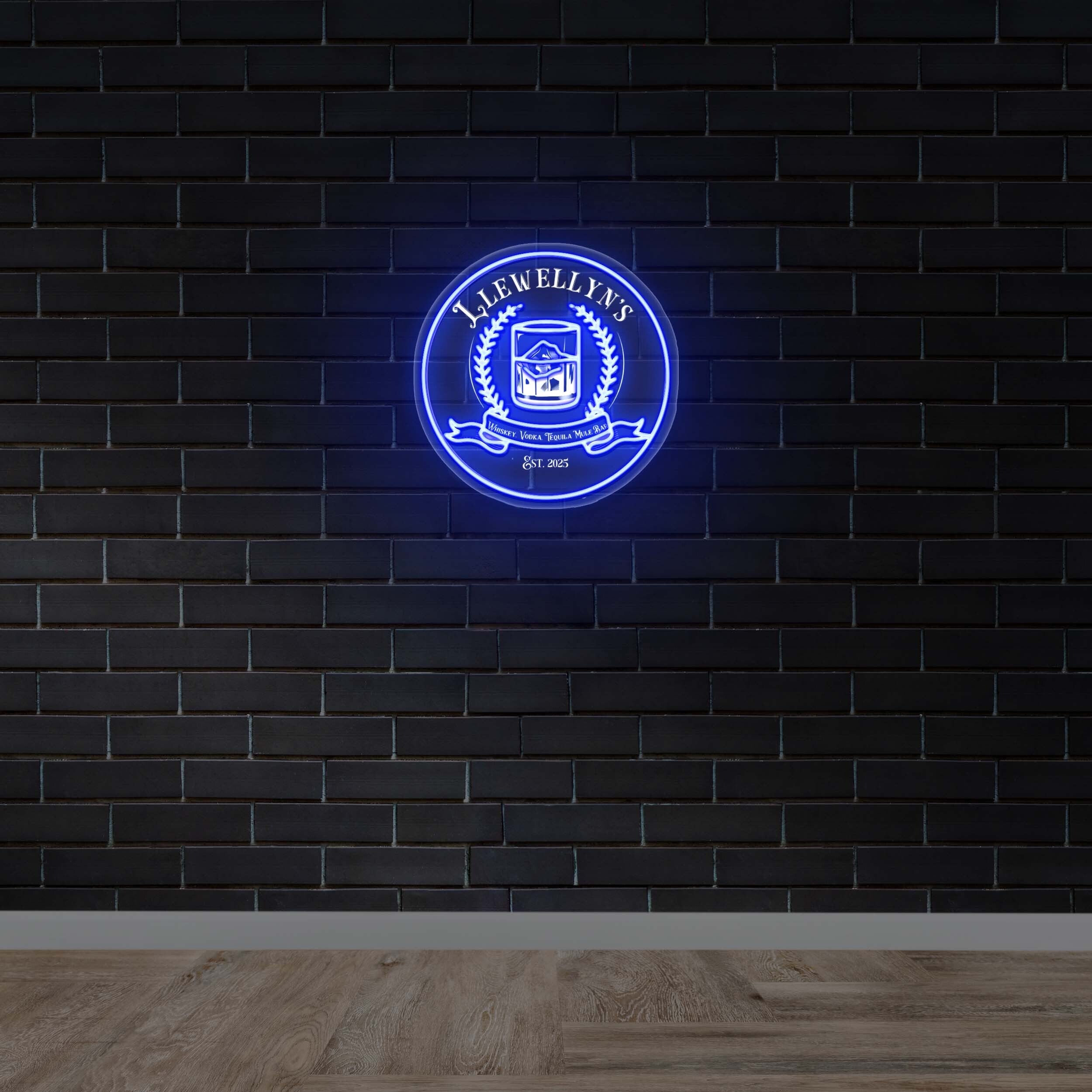 Llewellyn's Friends Welcome - Premium Neon Artwork