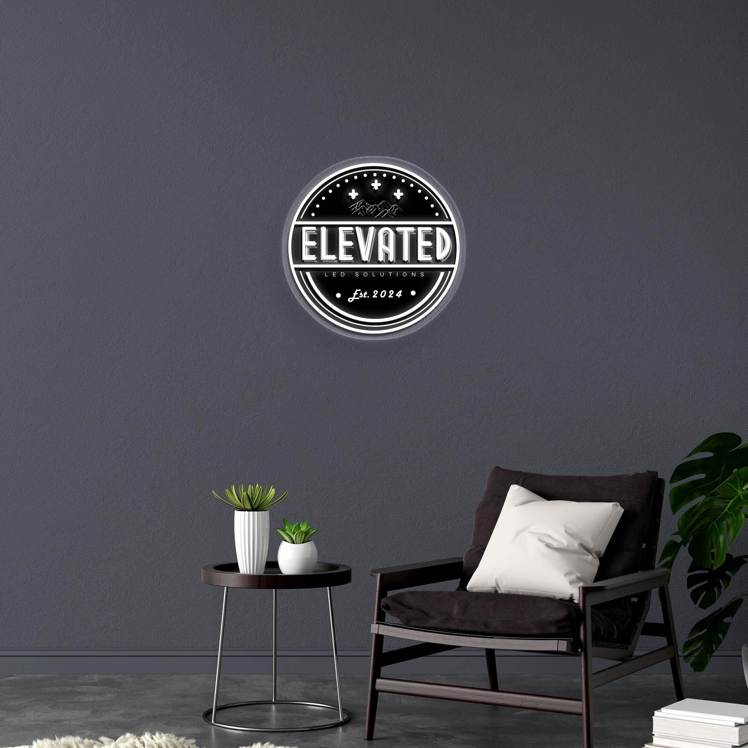 ELAVATED - Premium Neon Artwork