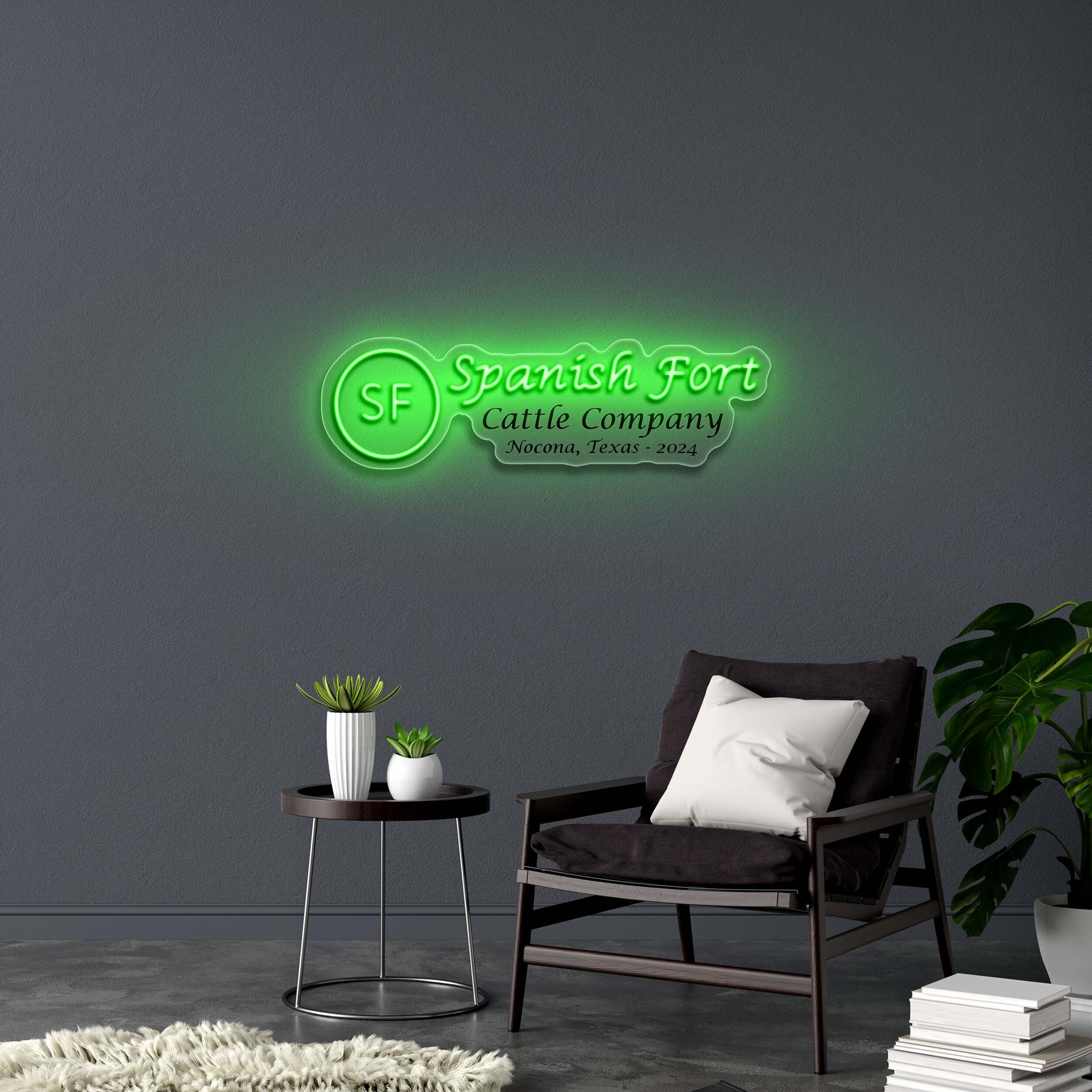 Spanish Fort - Premium Neon Artwork