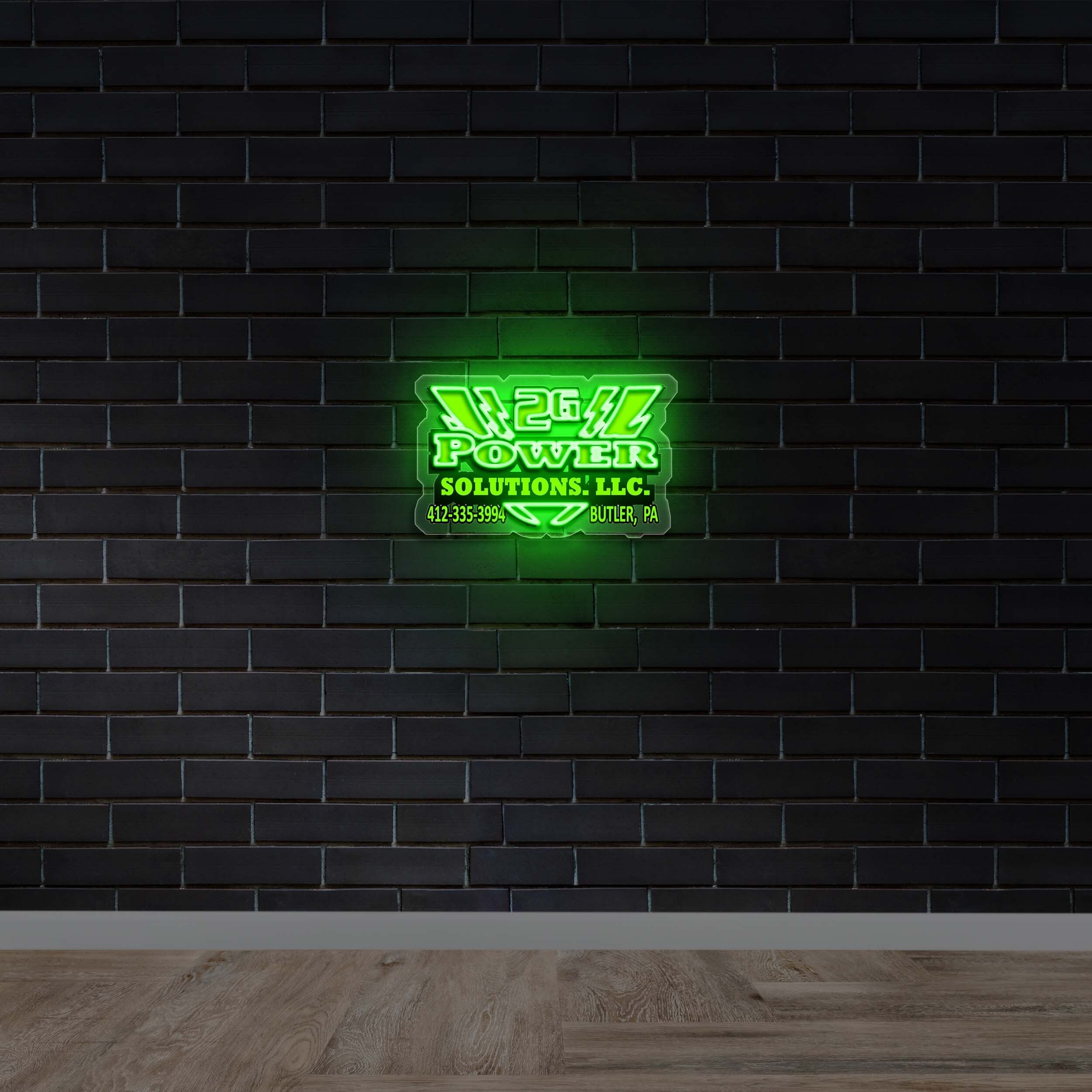 2G Power Solutions LLC - Premium Neon Artwork