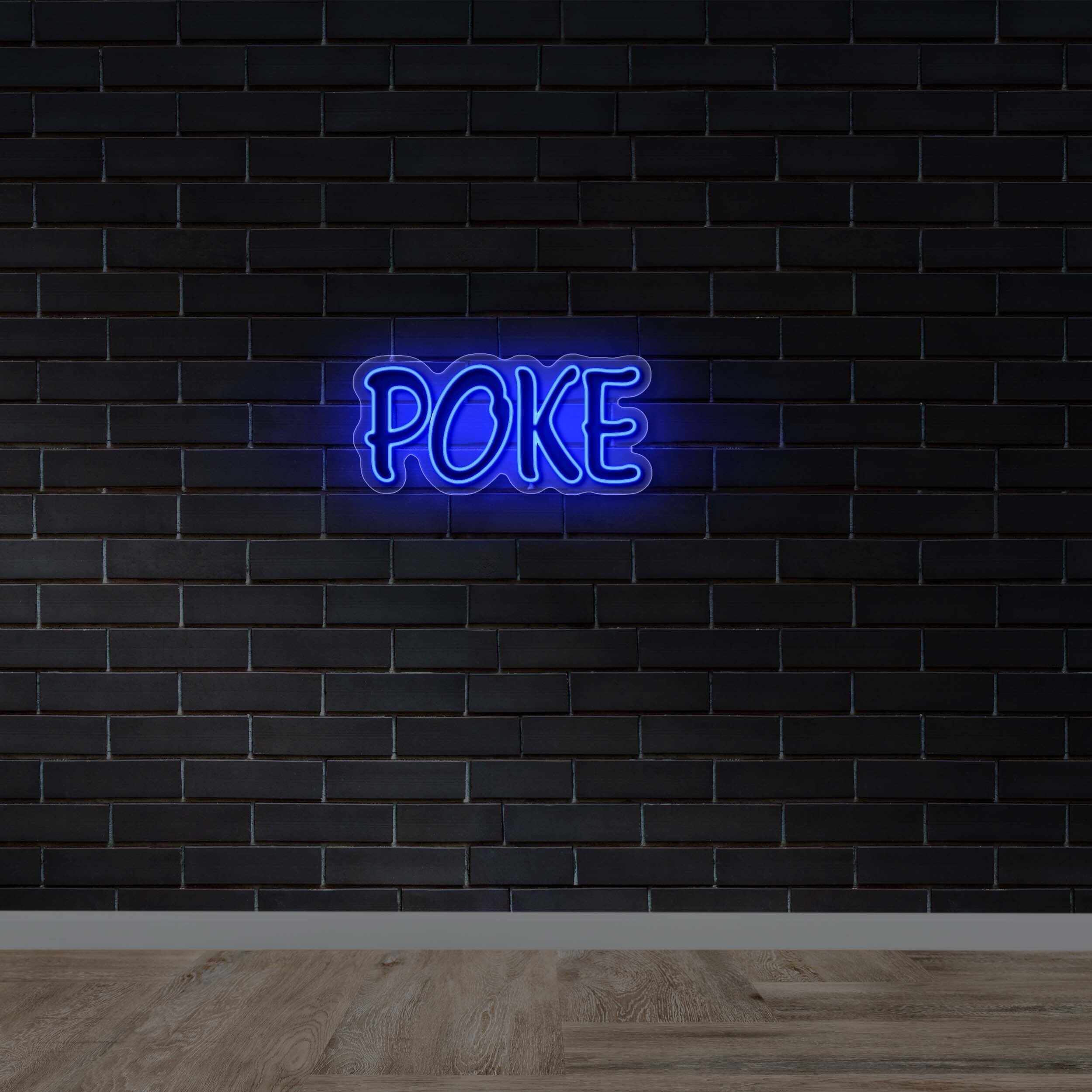 POKE - Premium Neon Artwork
