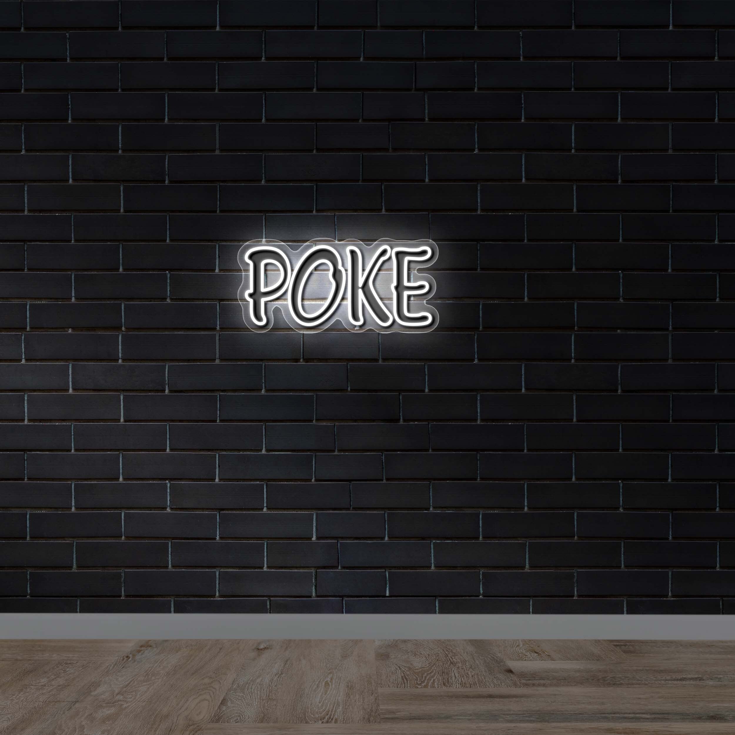 POKE - Premium Neon Artwork