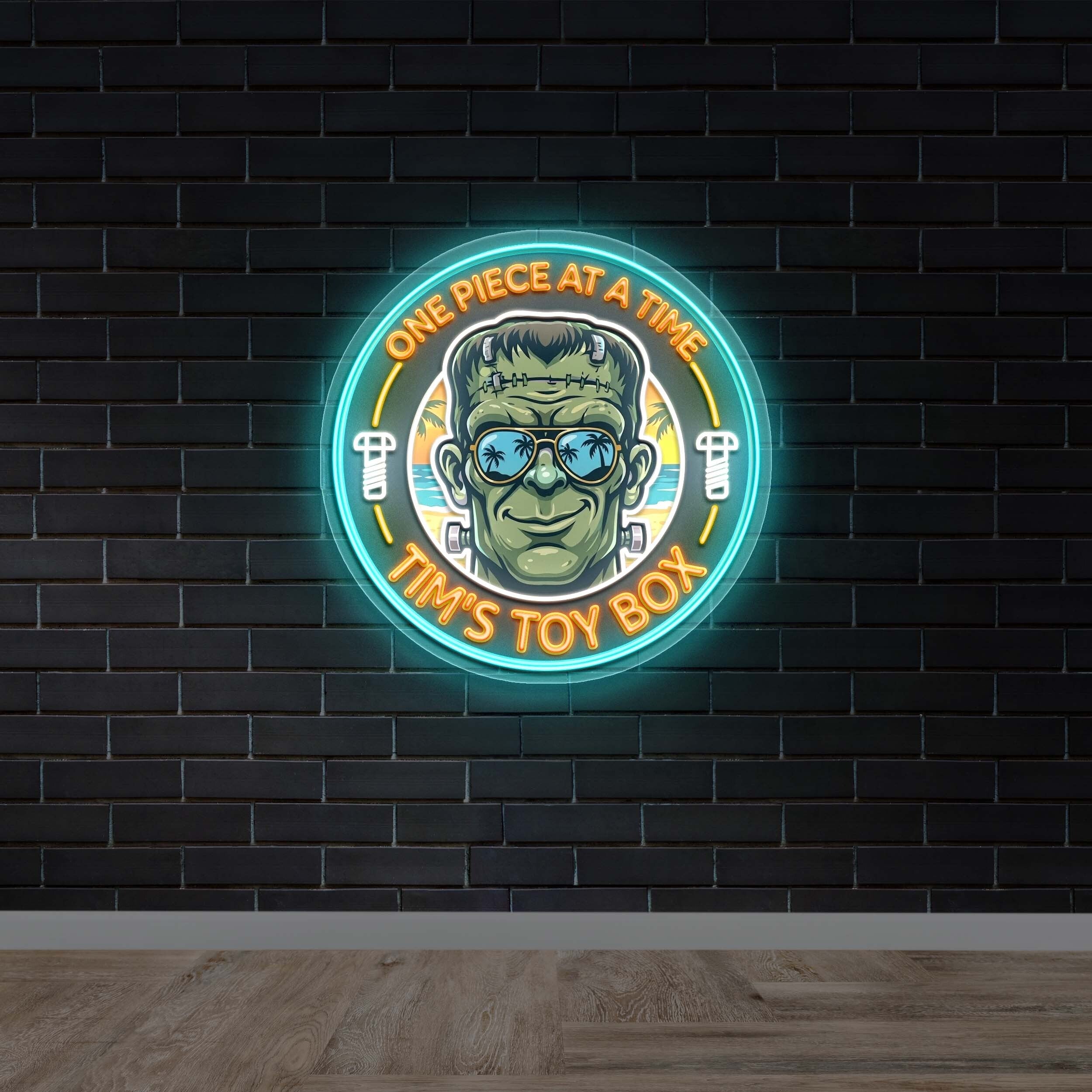 Tim's Toy Box - Premium Neon Artwork