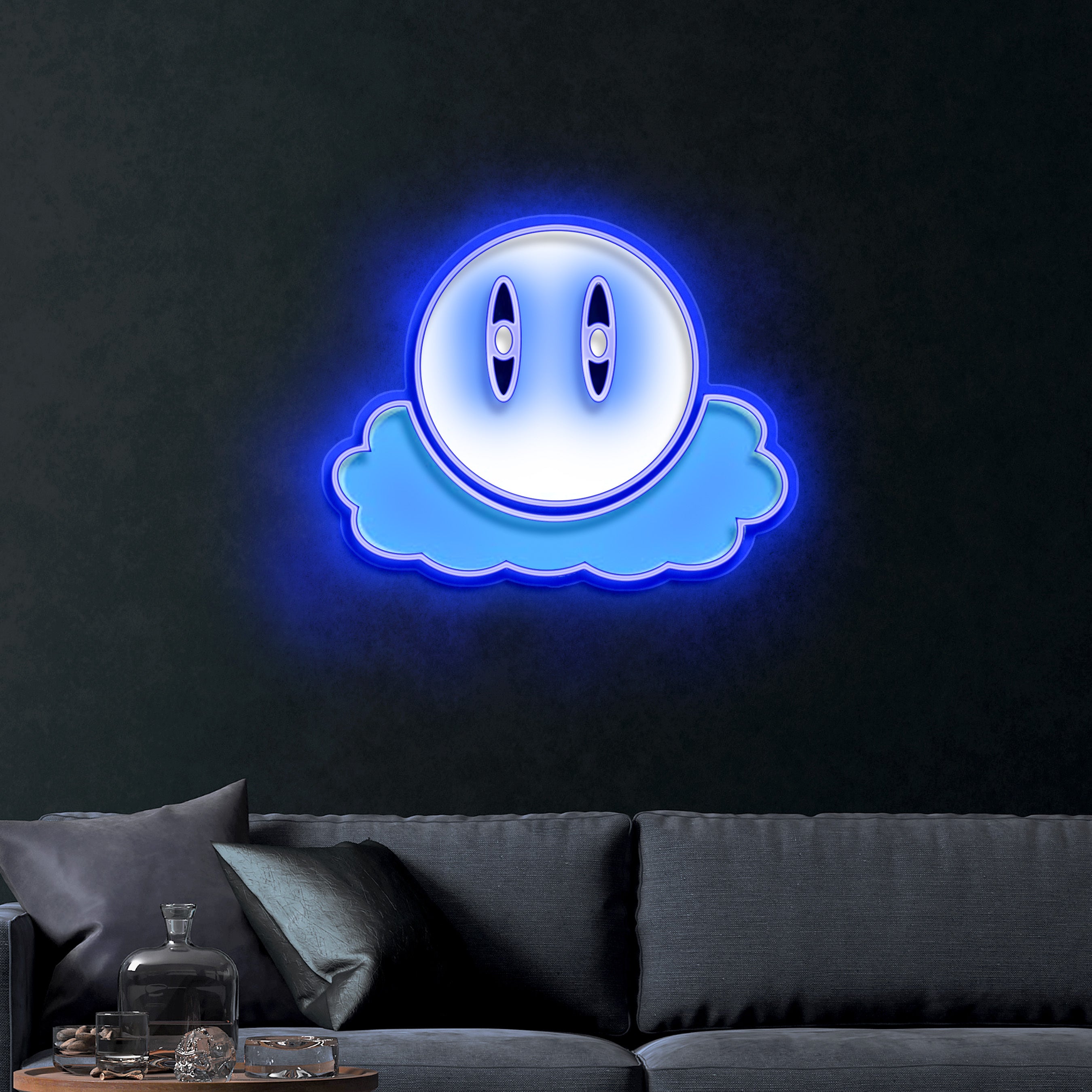 Cute Cloud – Premium Neon Artwork