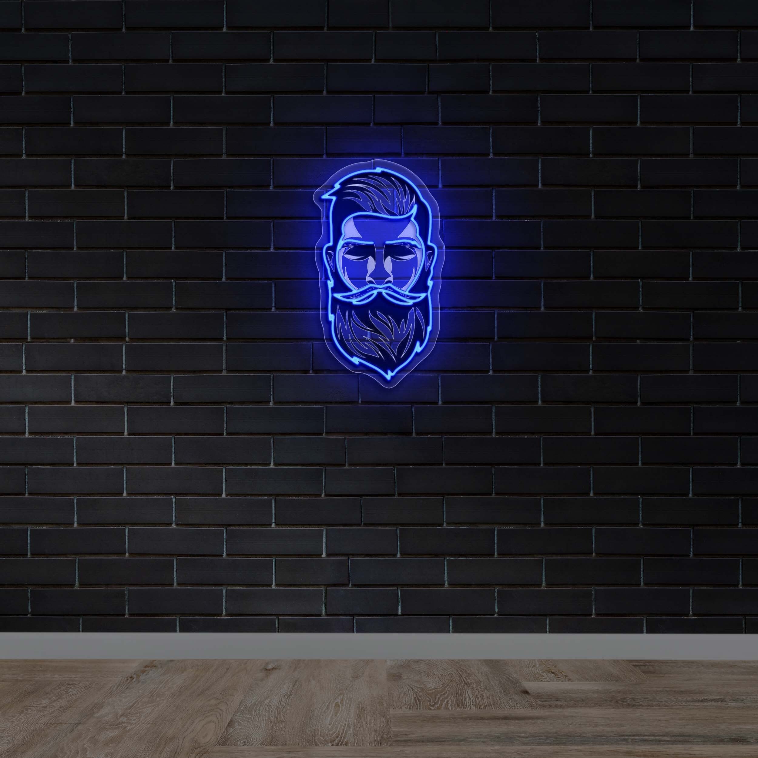 T. MIKES logo - Premium Neon Artwork