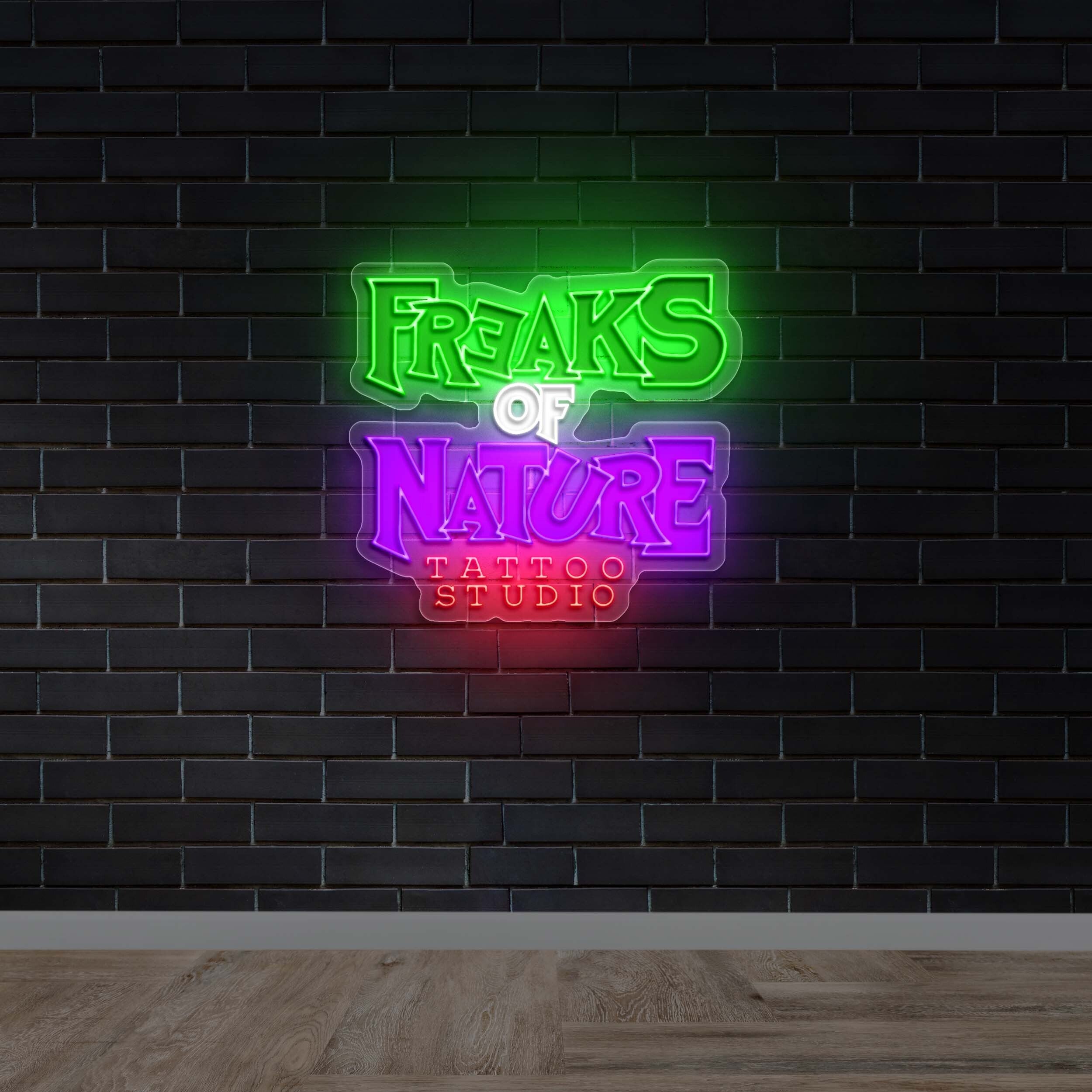 FREAKS OF NATURE - Premium Neon Artwork