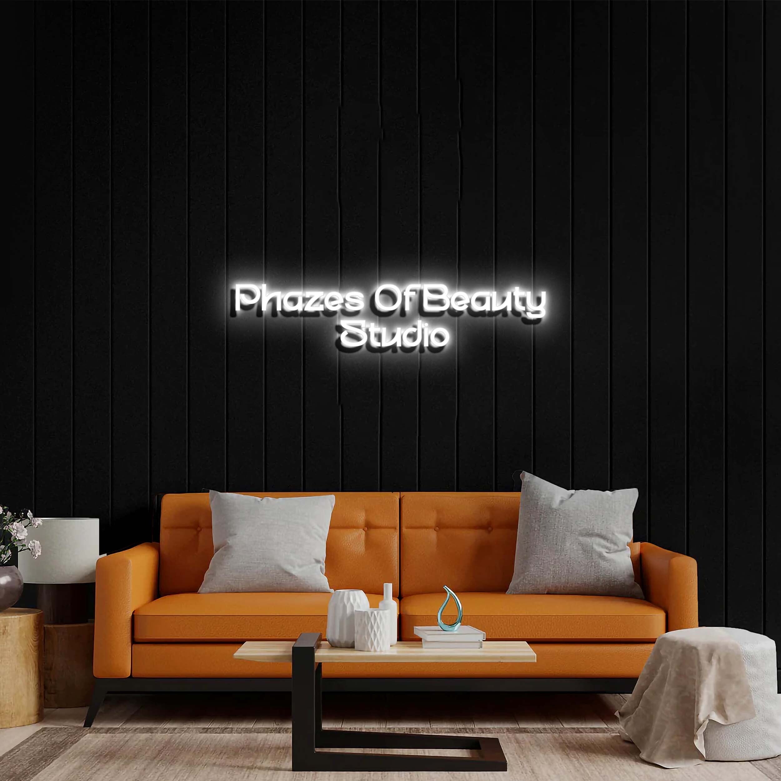 Phazes Of Beauty Studio - Premium Neon Artwork