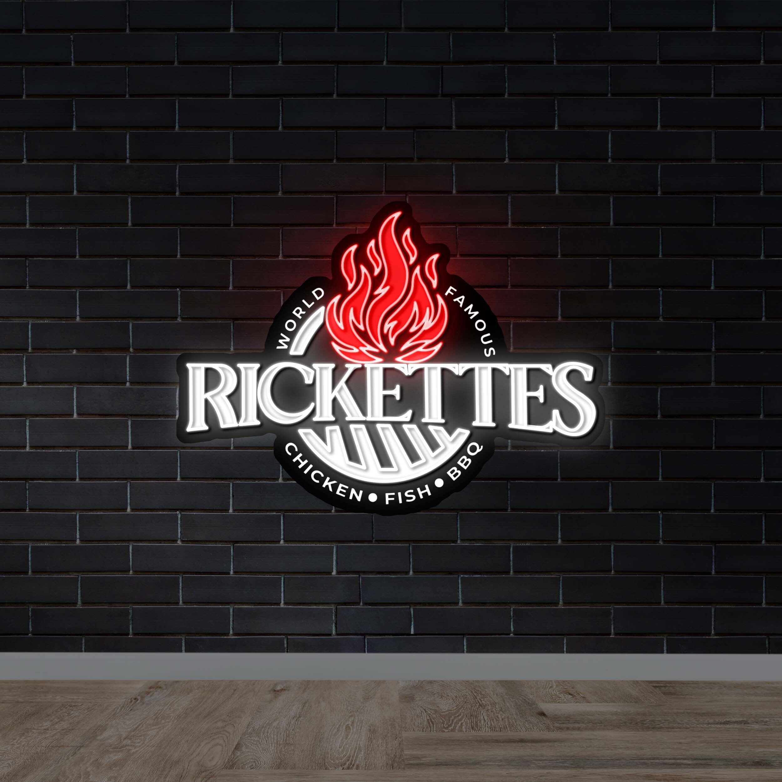 RICKETTES - Premium Neon Artwork