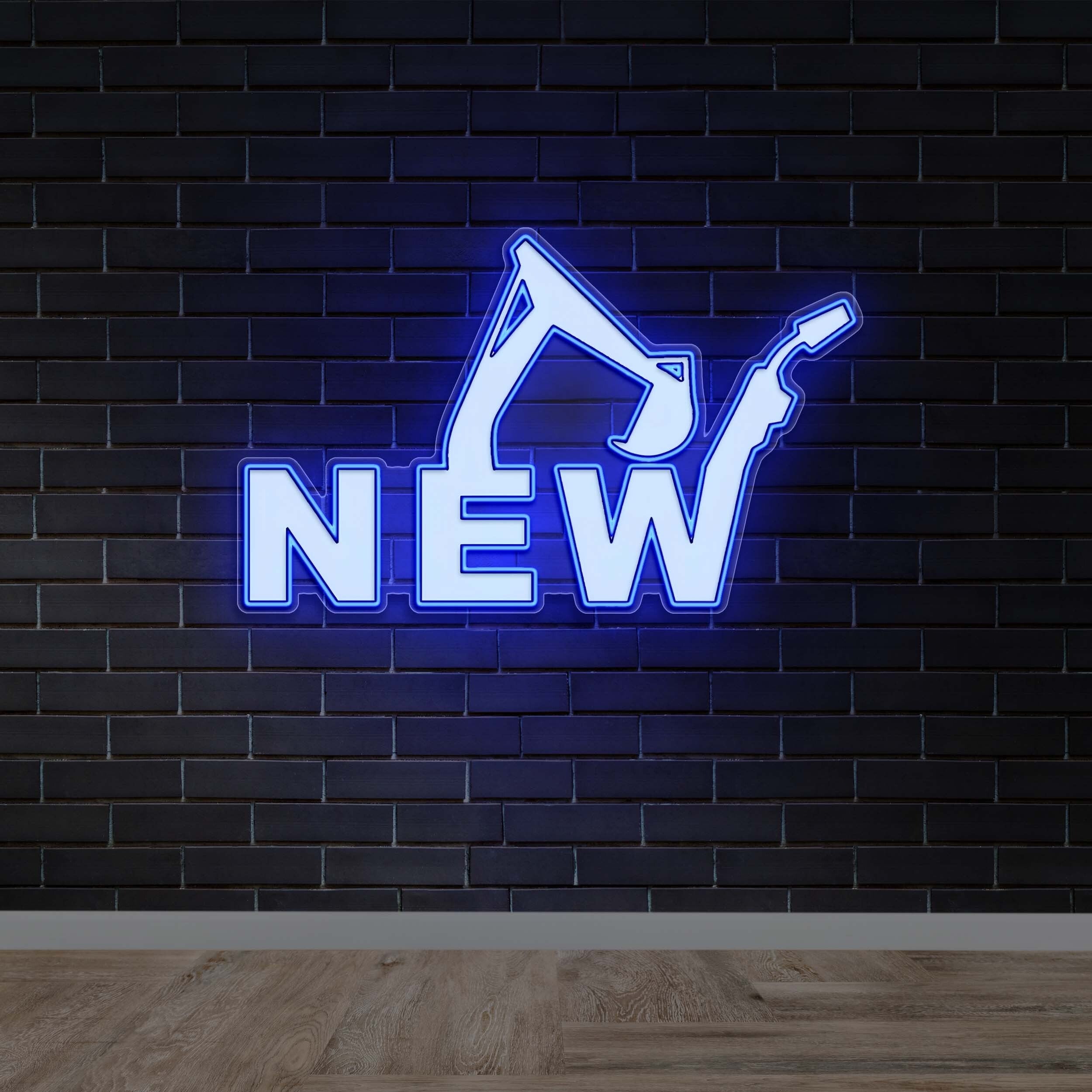 Needham Excavating & Welding - Premium Neon Artwork
