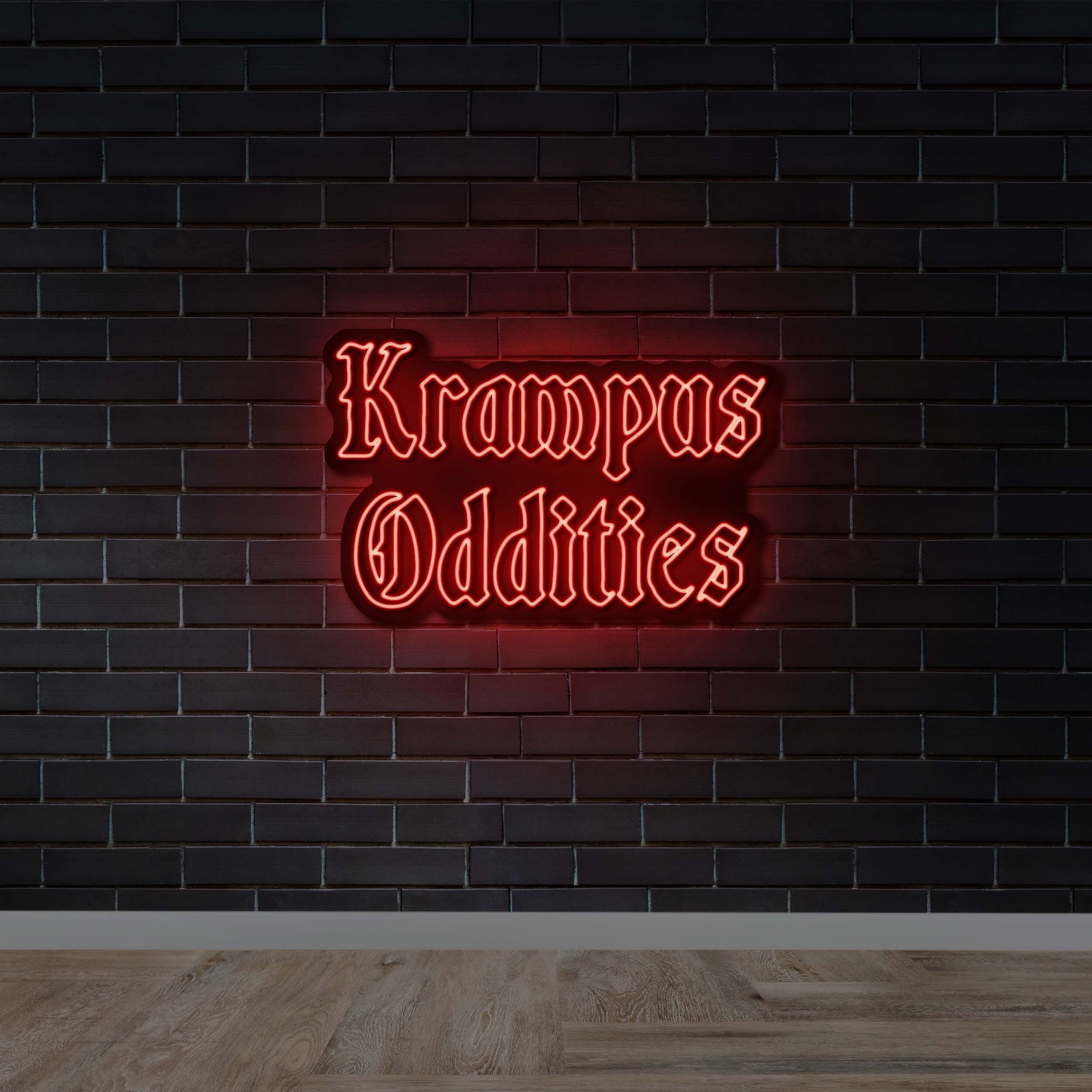 Krampus Oddities - Premium Neon Artwork