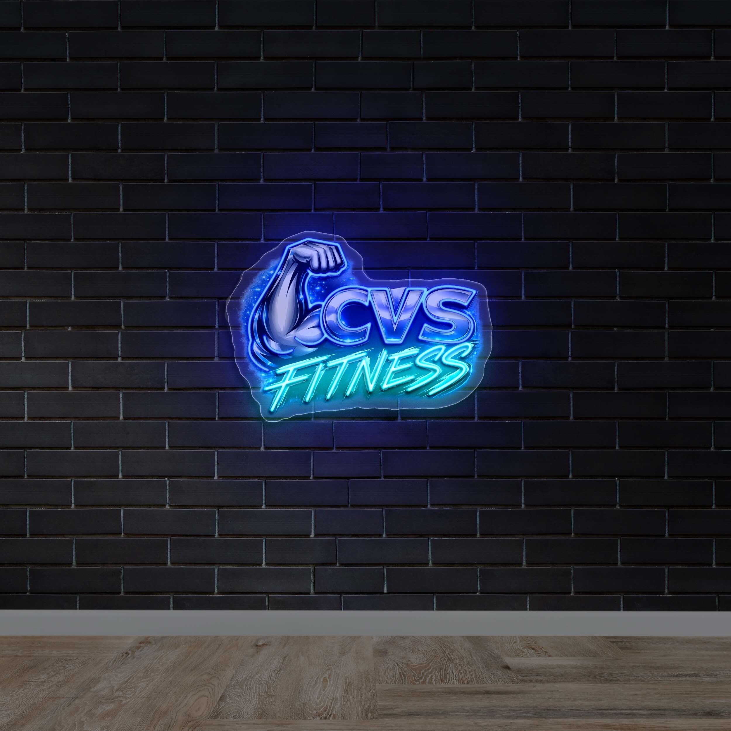 CVS FITNESS - Premium Neon Artwork