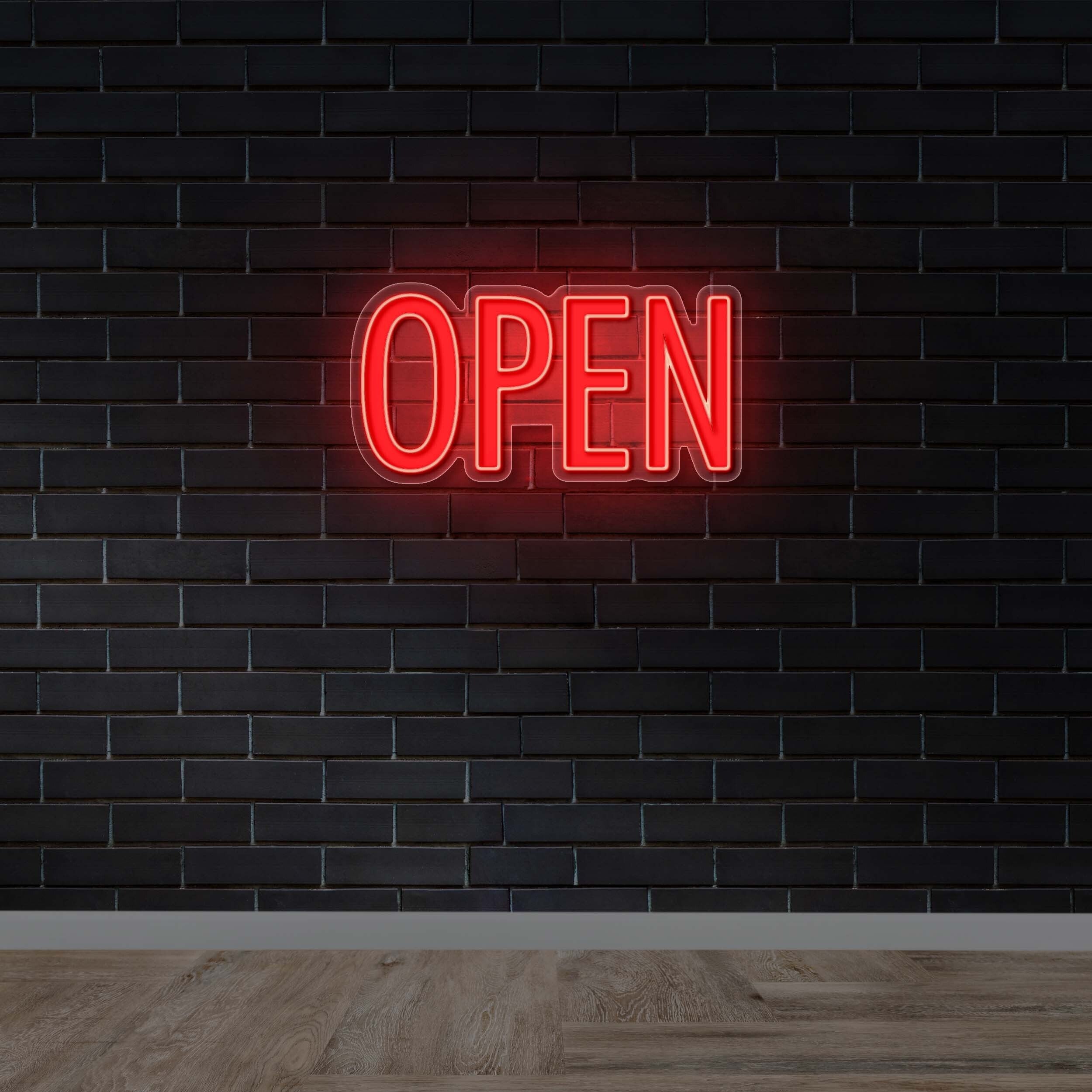 OPEN - Premium Neon Artwork
