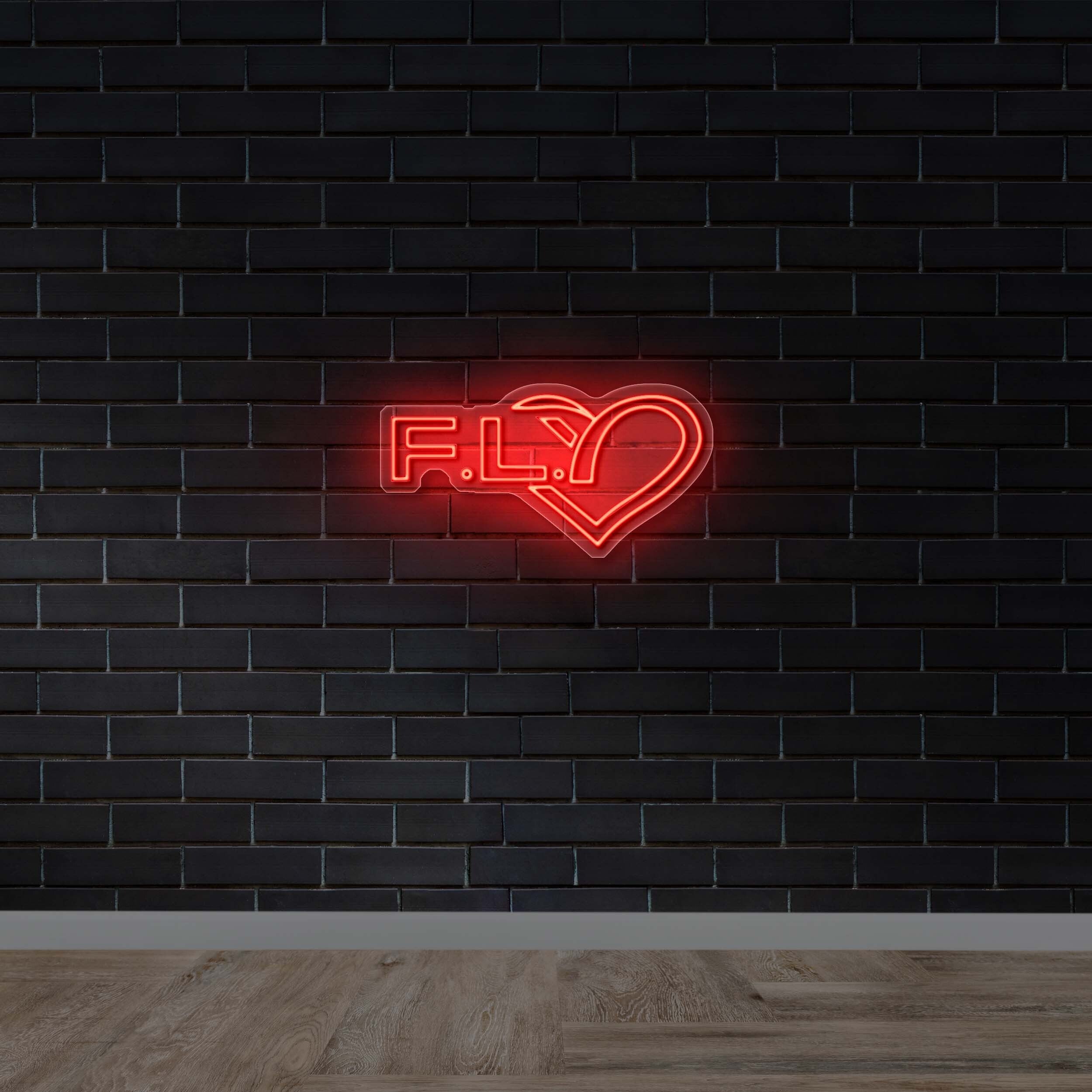 F.L.Y - Premium Neon Artwork