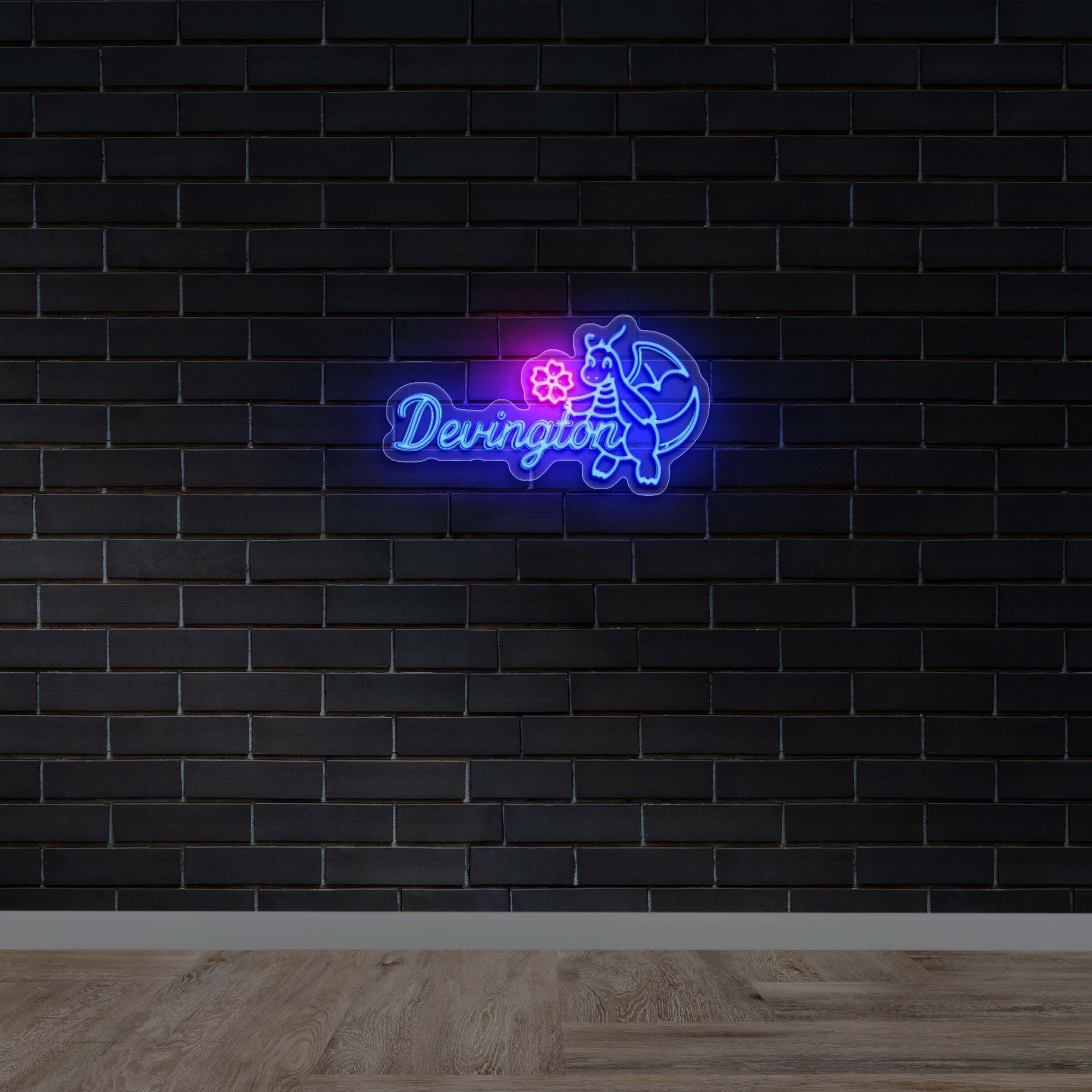 Devington - Premium Neon Artwork