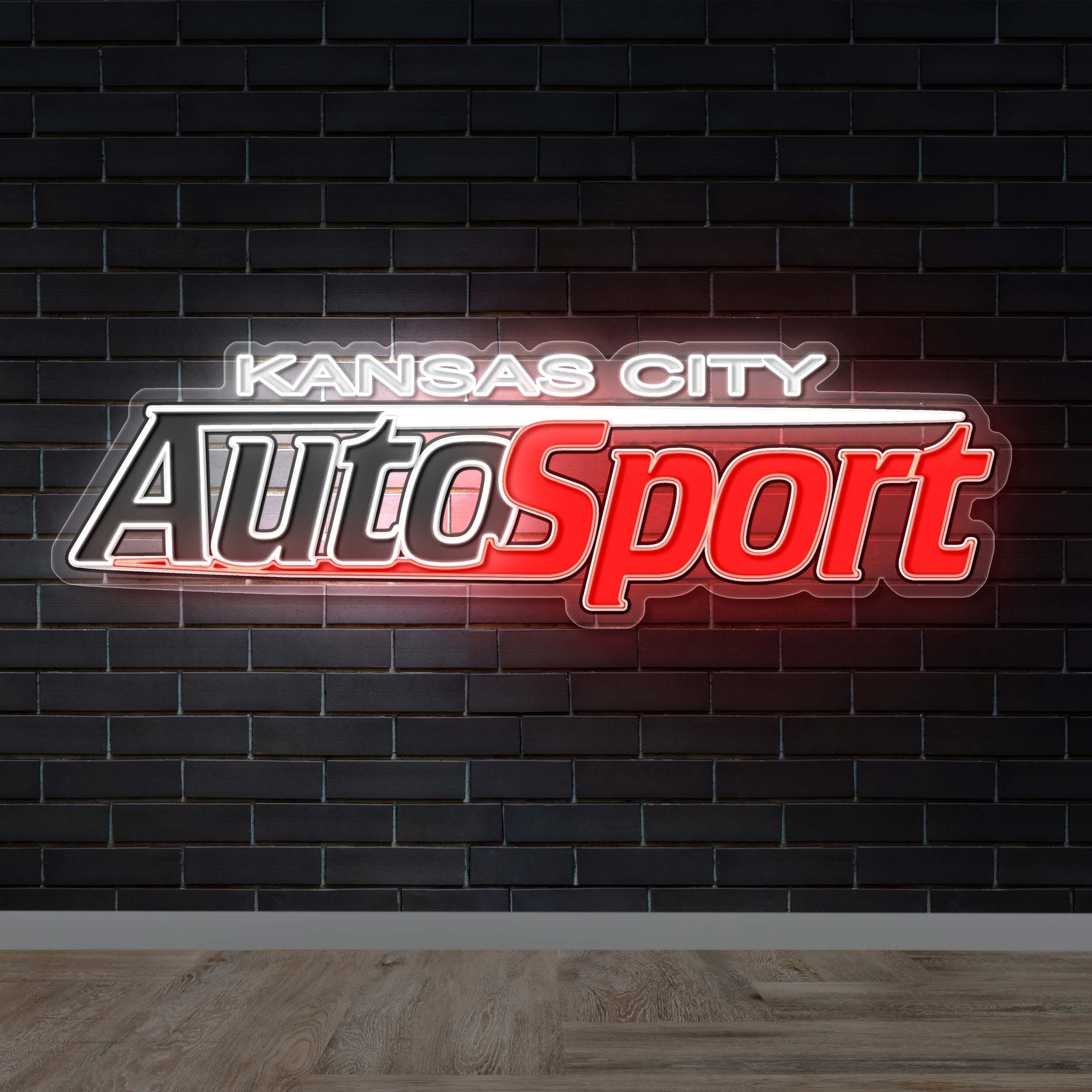 Kansas City AutoSport – Premium Neon Artwork
