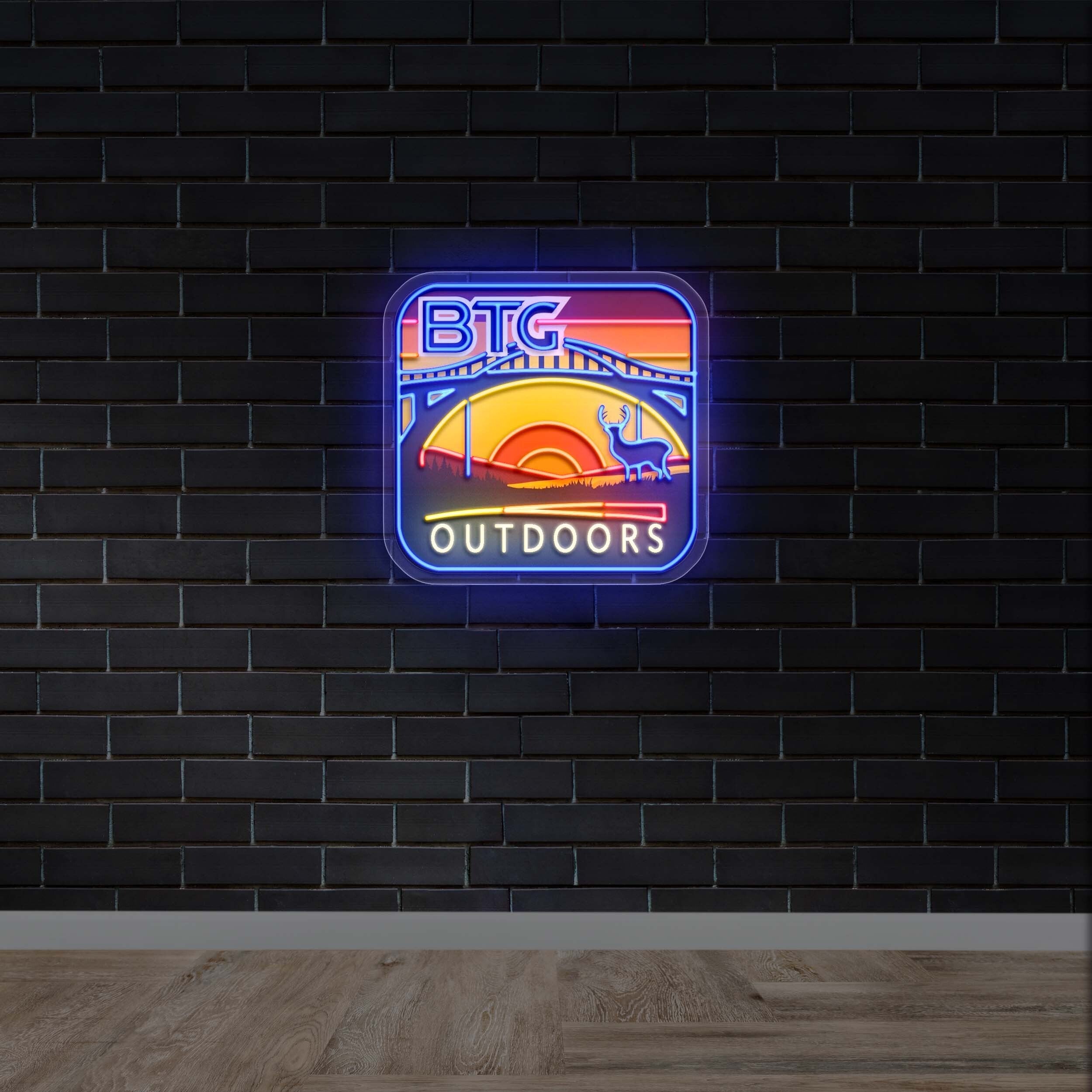 BTG OUTDOORS - Premium Neon Artwork