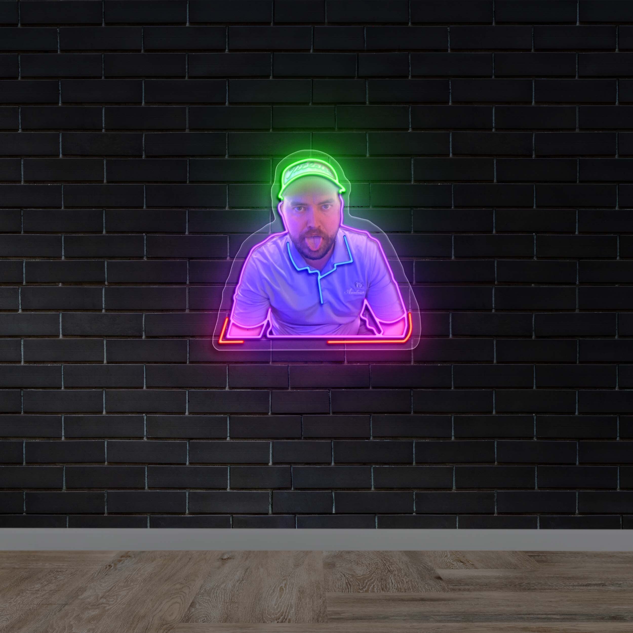 Portrait - Premium Neon Artwork