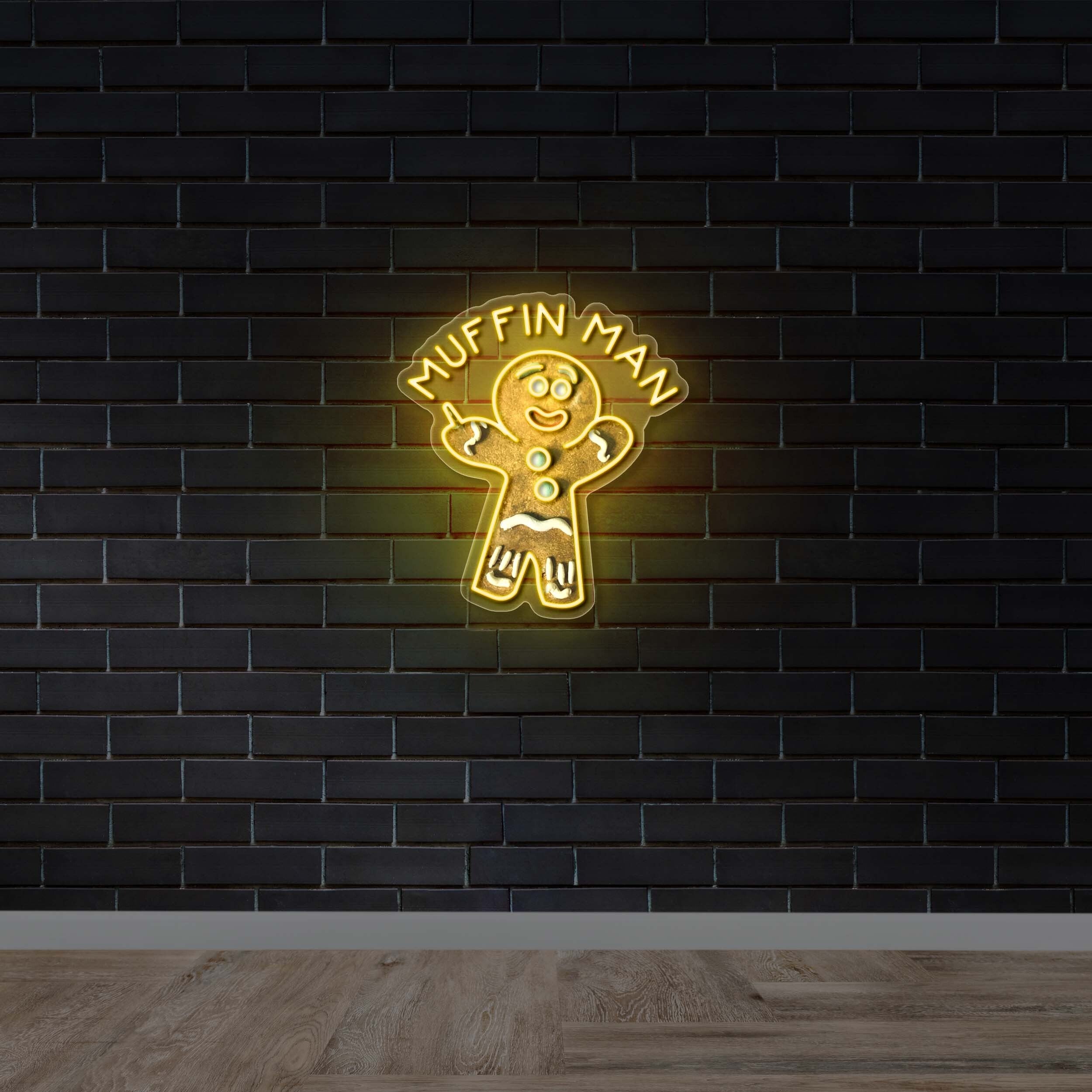 Muffin Man - Premium Neon Artwork