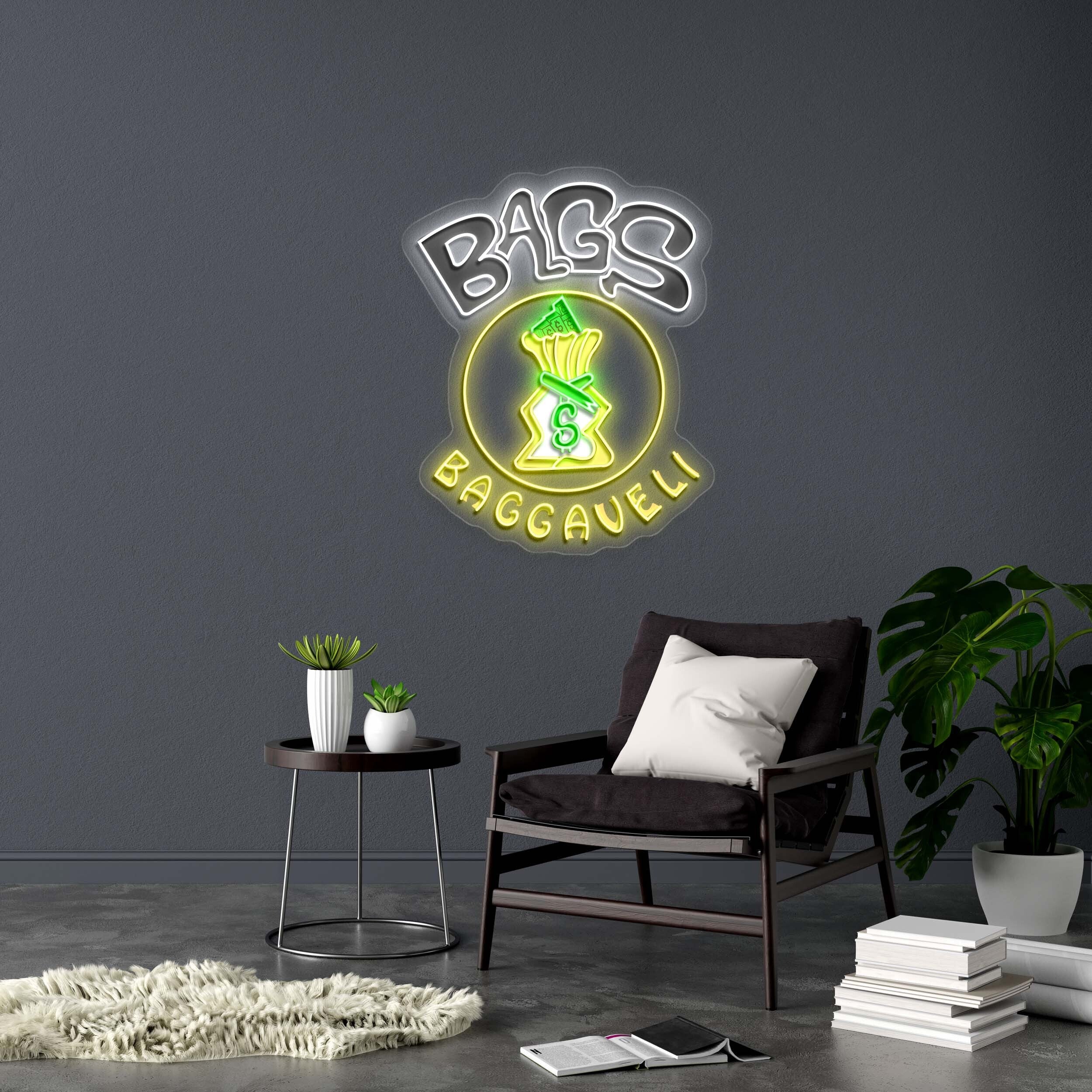 BAGGAVELI (version 2) - Premium Neon Artwork