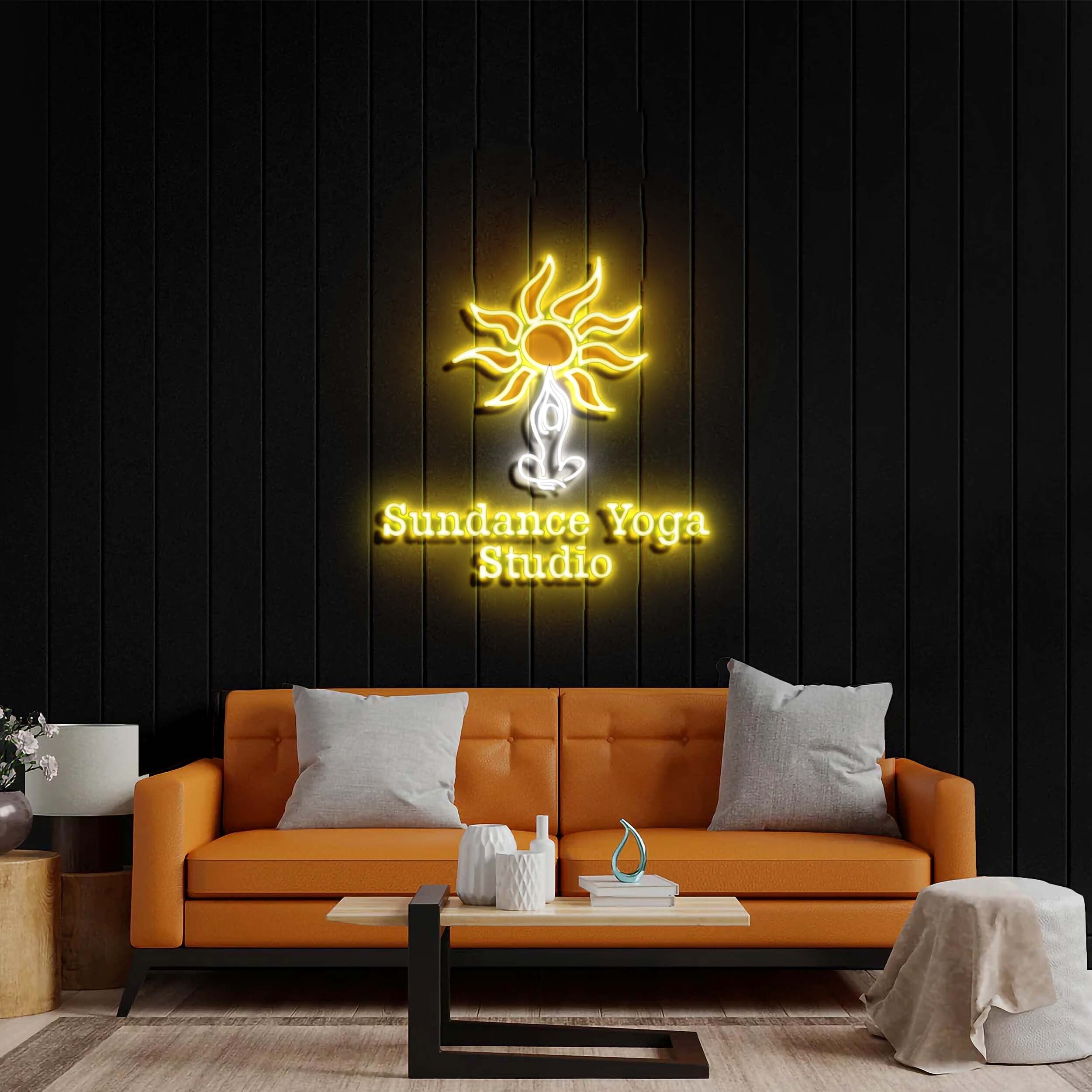 Sundance Yoga Studio - Premium Neon Artwork