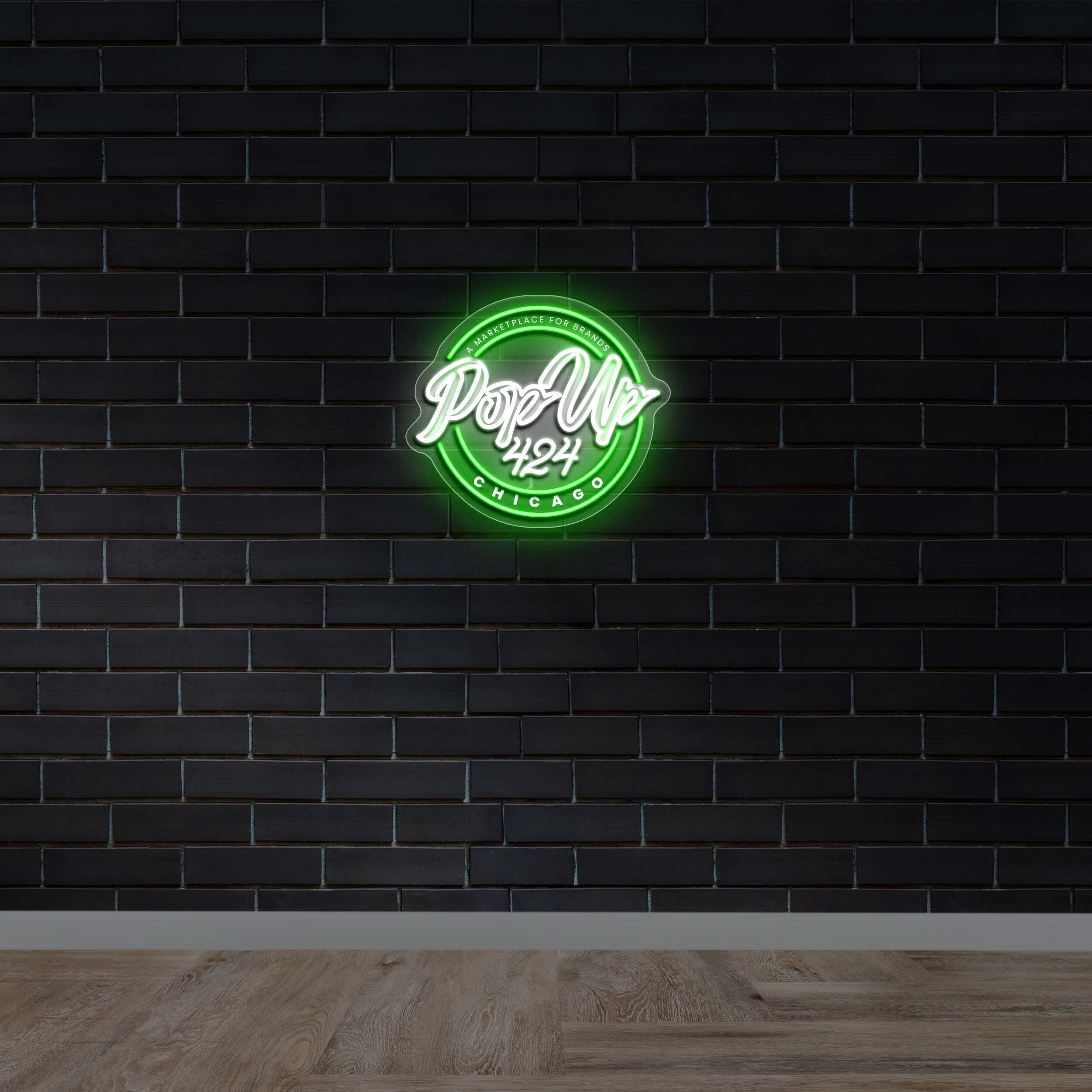 POP UP 424 | 2nd Version - Premium Neon Artwork