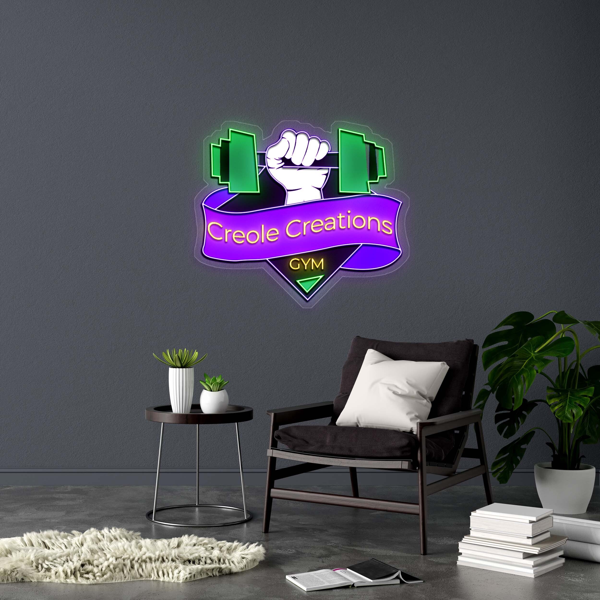 Creole Creations - Premium Neon Artwork