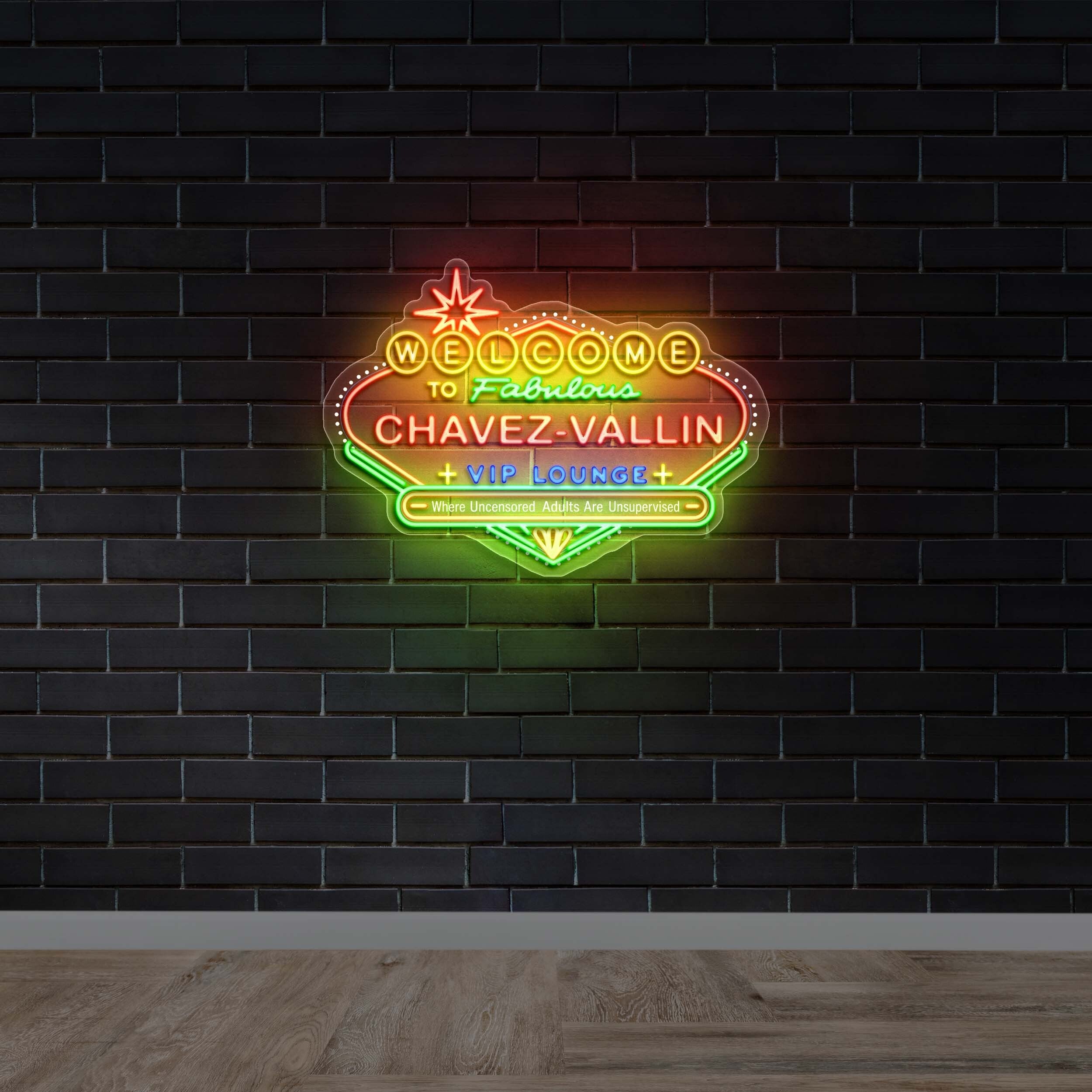 CHAVEZ-VALLIN | 2nd Version -
Premium Neon Artwork