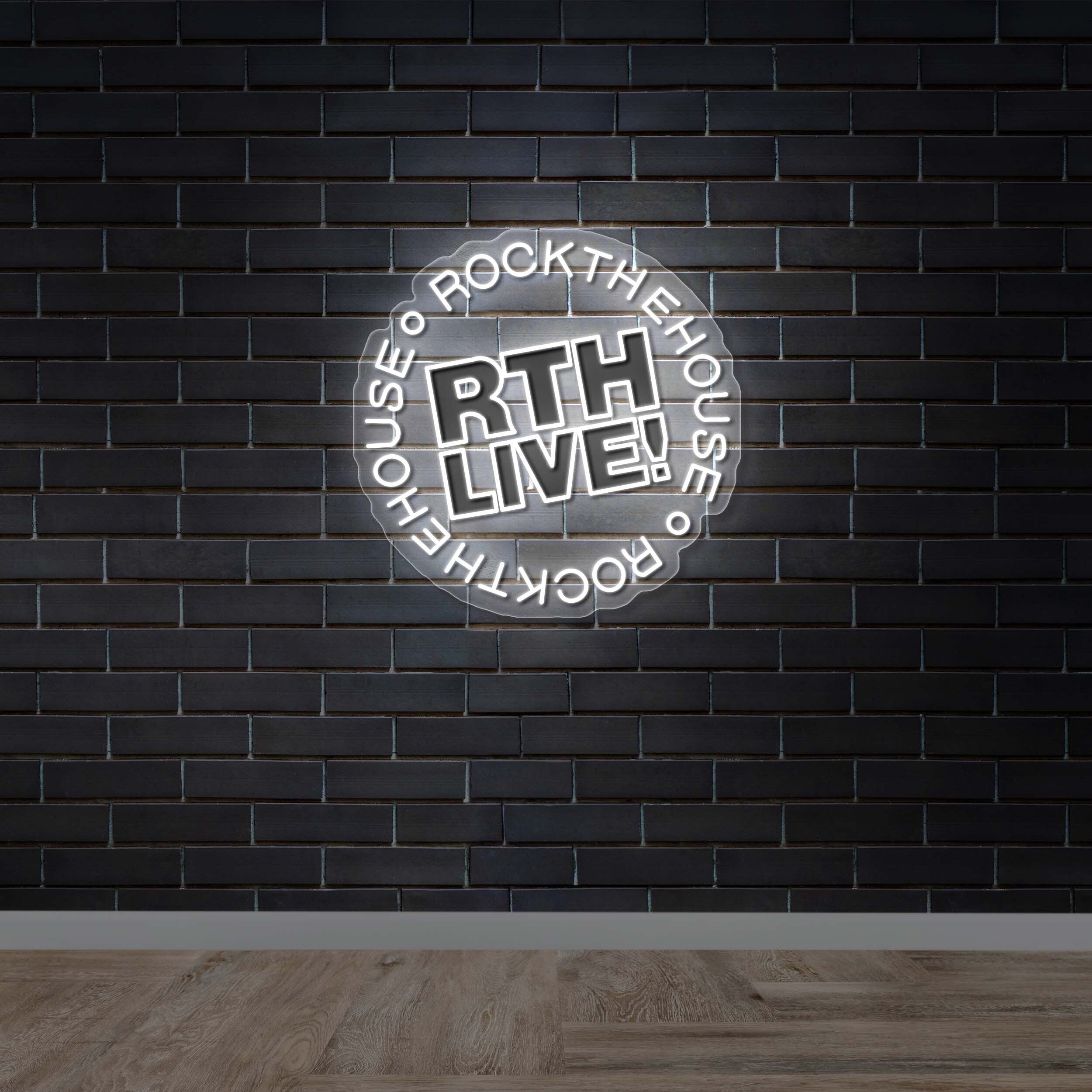 RTH LIVE - Premium Neon Artwork