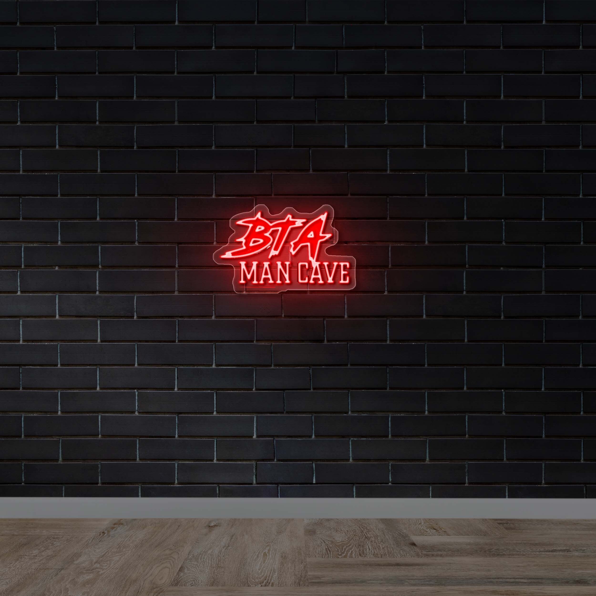 BTA Man Cave - Premium Neon Artwork