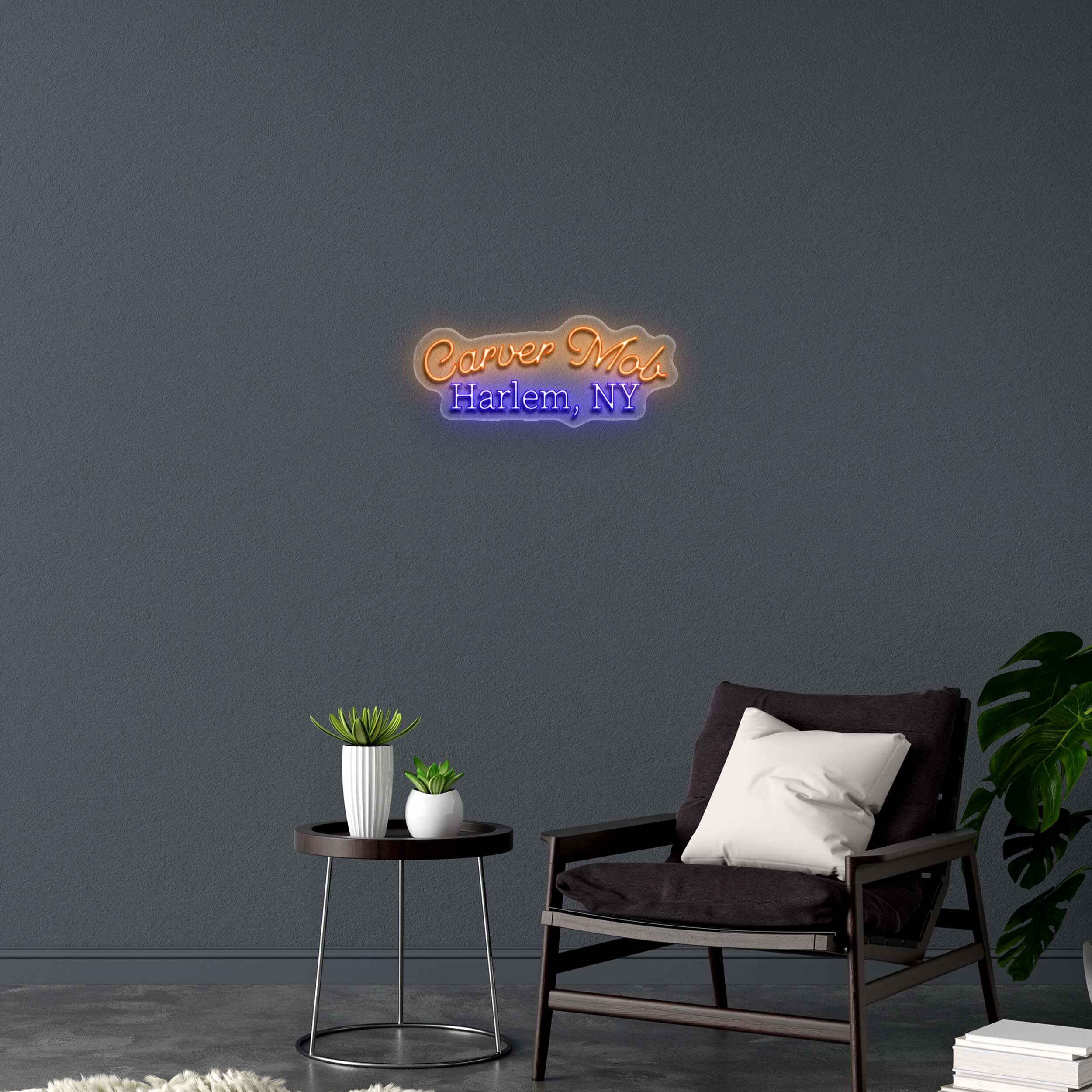 Carver Mob Harlem, NY - Premium Neon Artwork