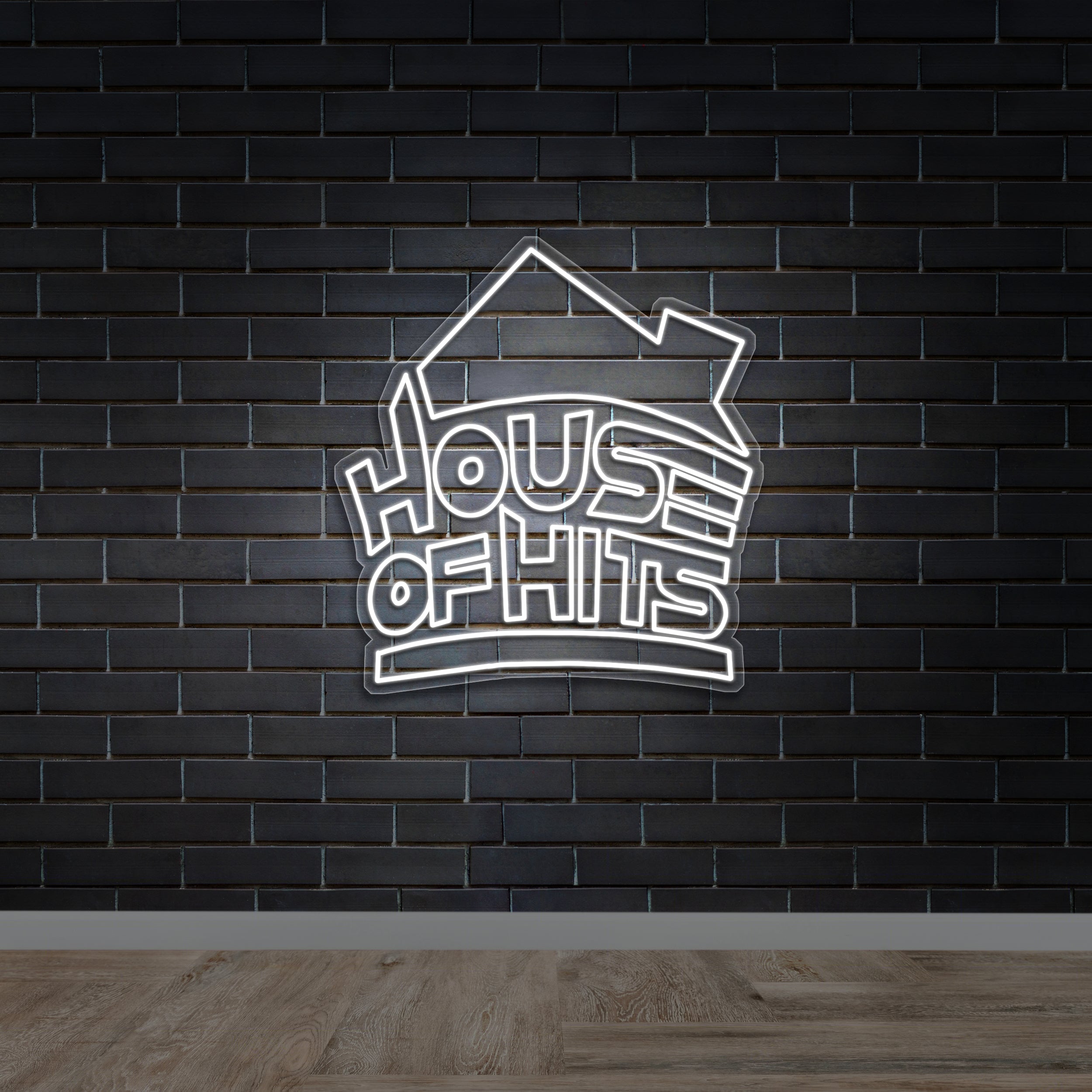 HOUSE OF HITS - Premium Neon Artwork