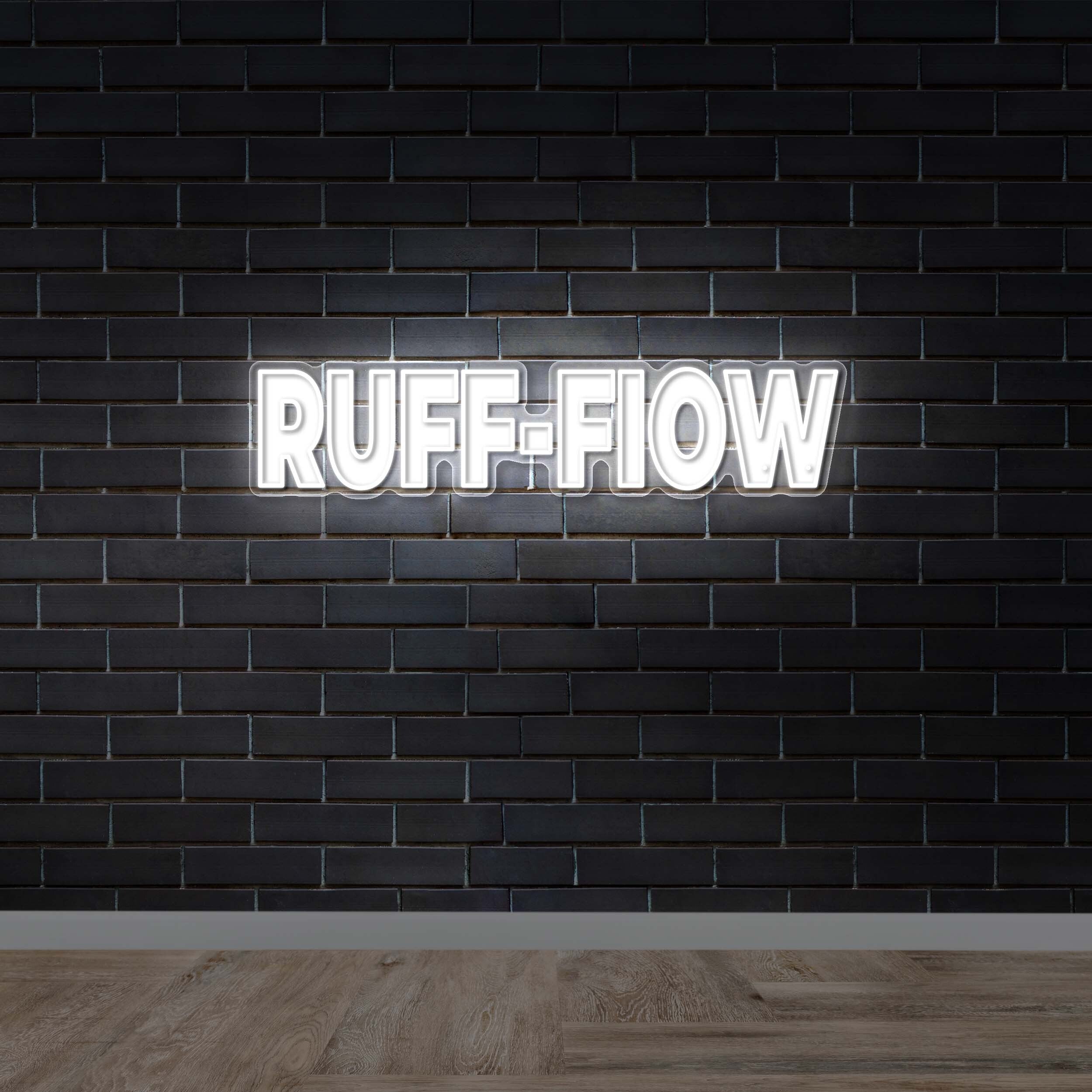 RUFF-FIOW - Premium Neon Artwork
