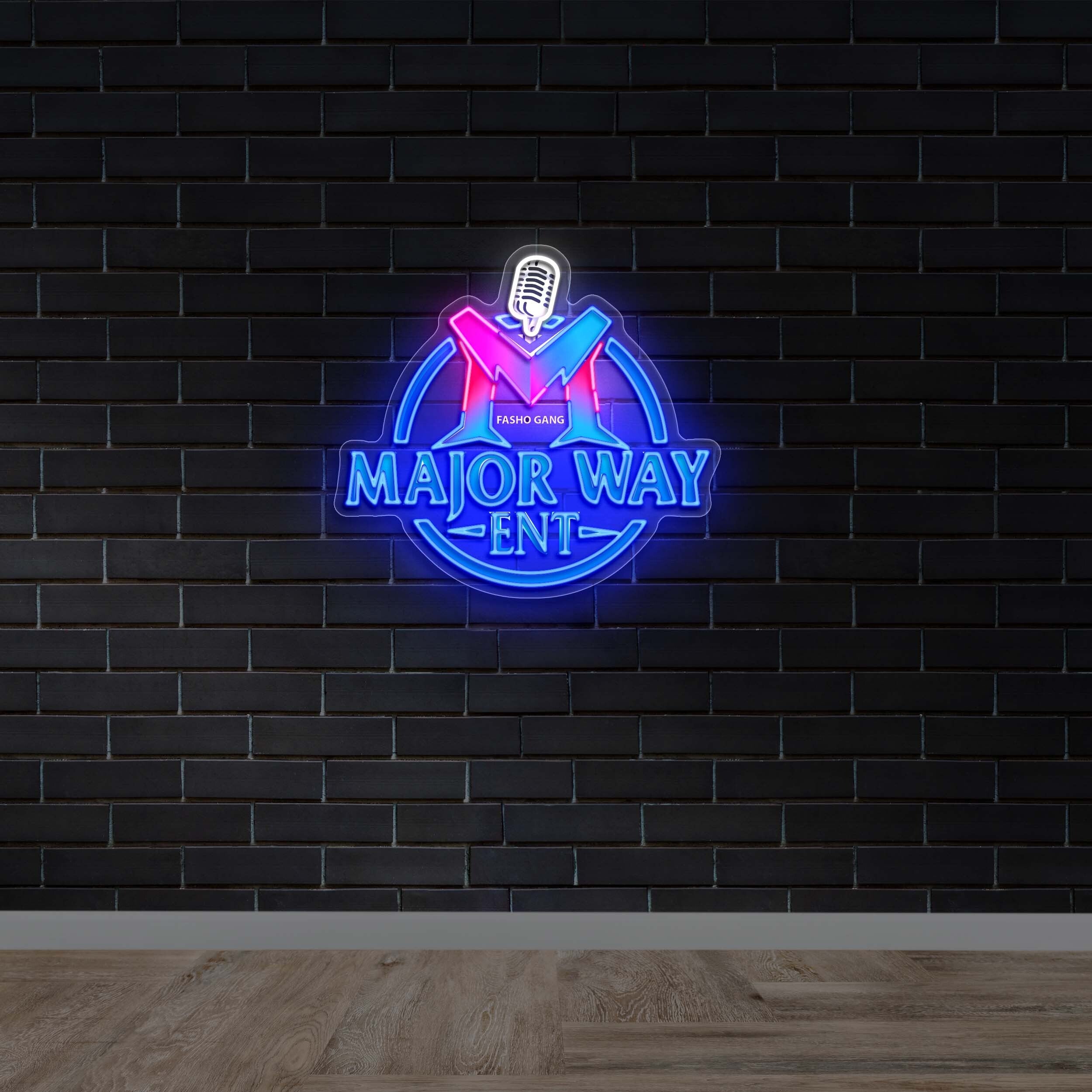 MAJOR WAY ENT | 2nd Version - Premium Neon Artwork