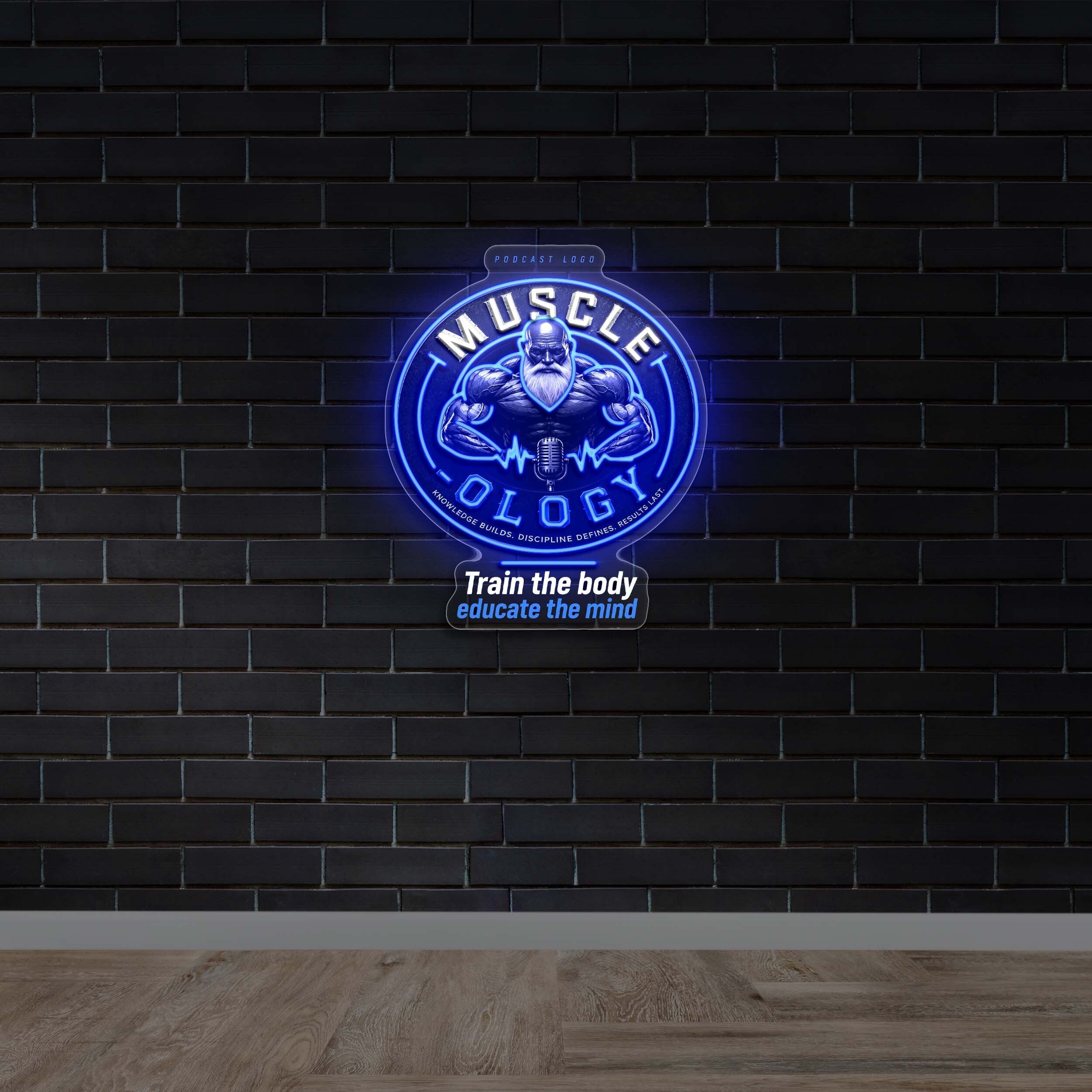 Muscle Ology - Premium Neon Artwork