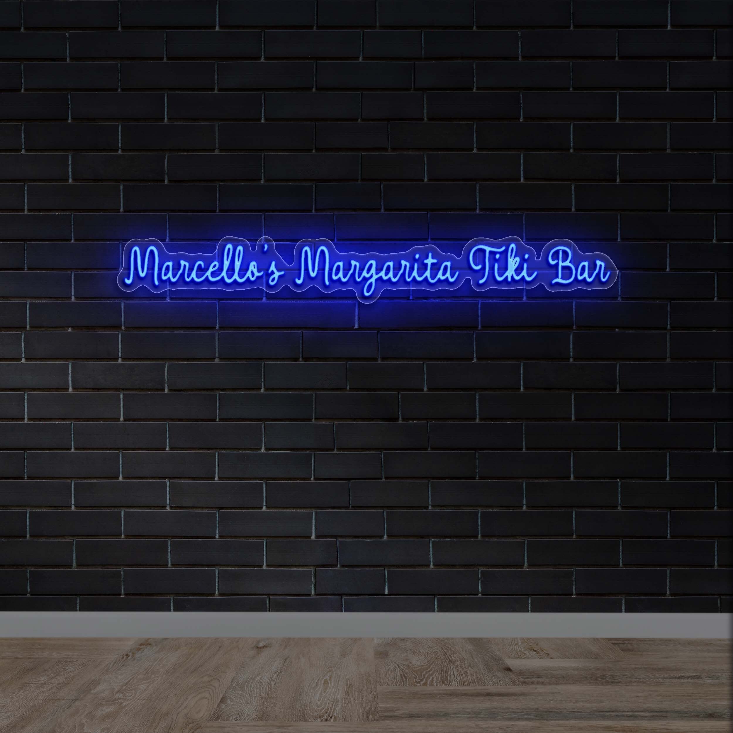 Marcello's Margarita Tiki Bar | 2nd version - Premium Neon Artwork