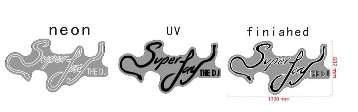 Super Jay THE DJ - Premium Neon Artwork