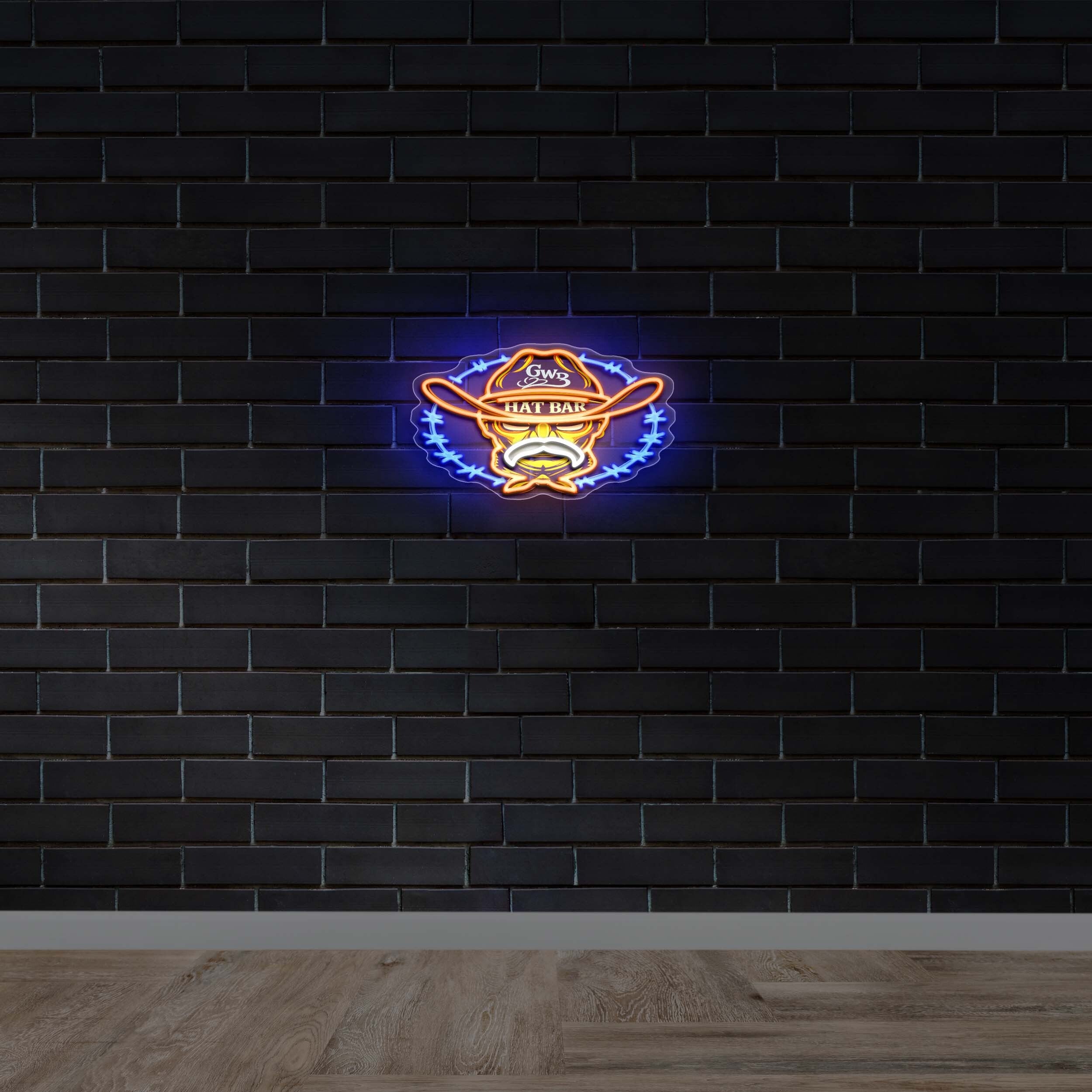 GWB HAT BAR_2 - Premium Neon Artwork