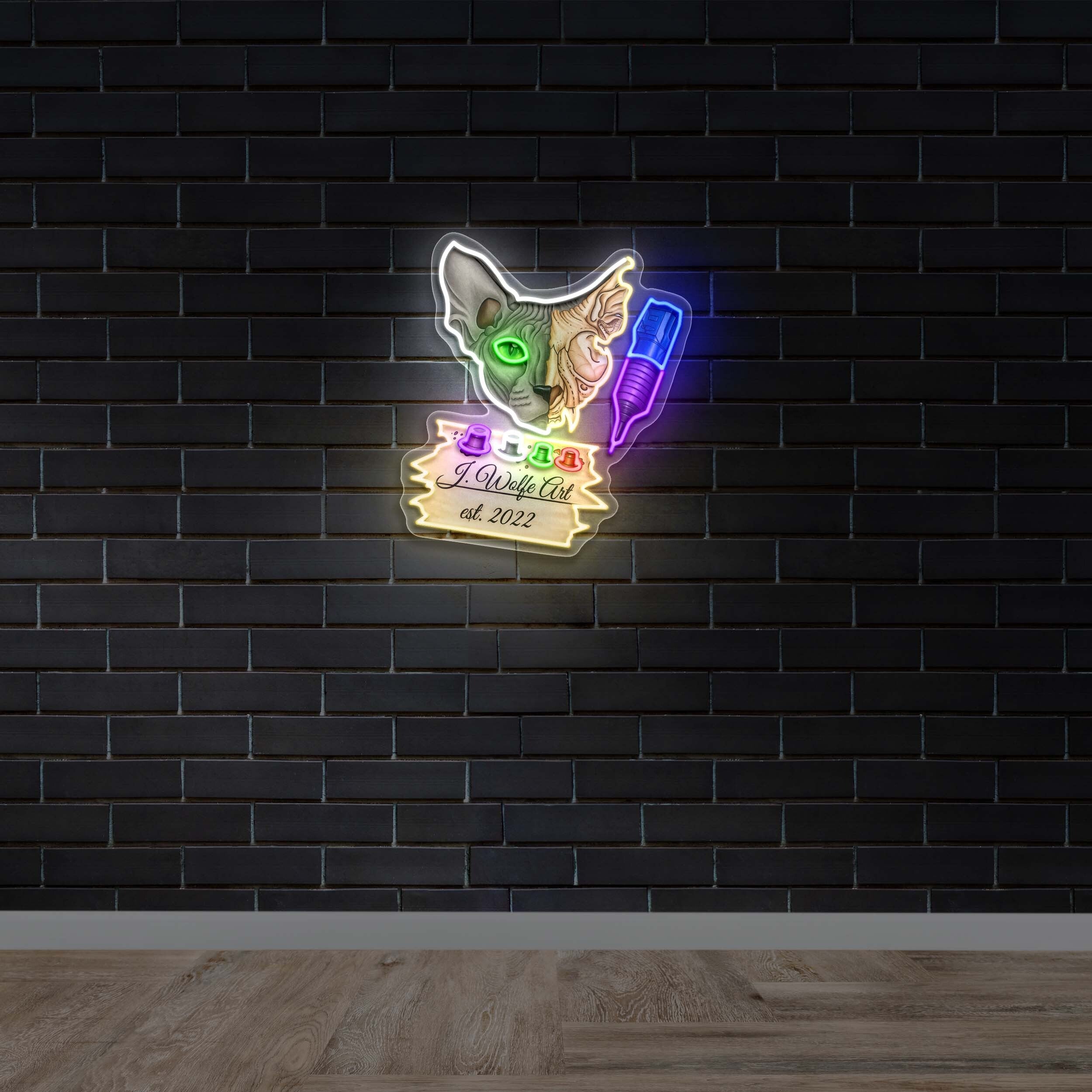 J Wolfe Art - Premium Neon Artwork