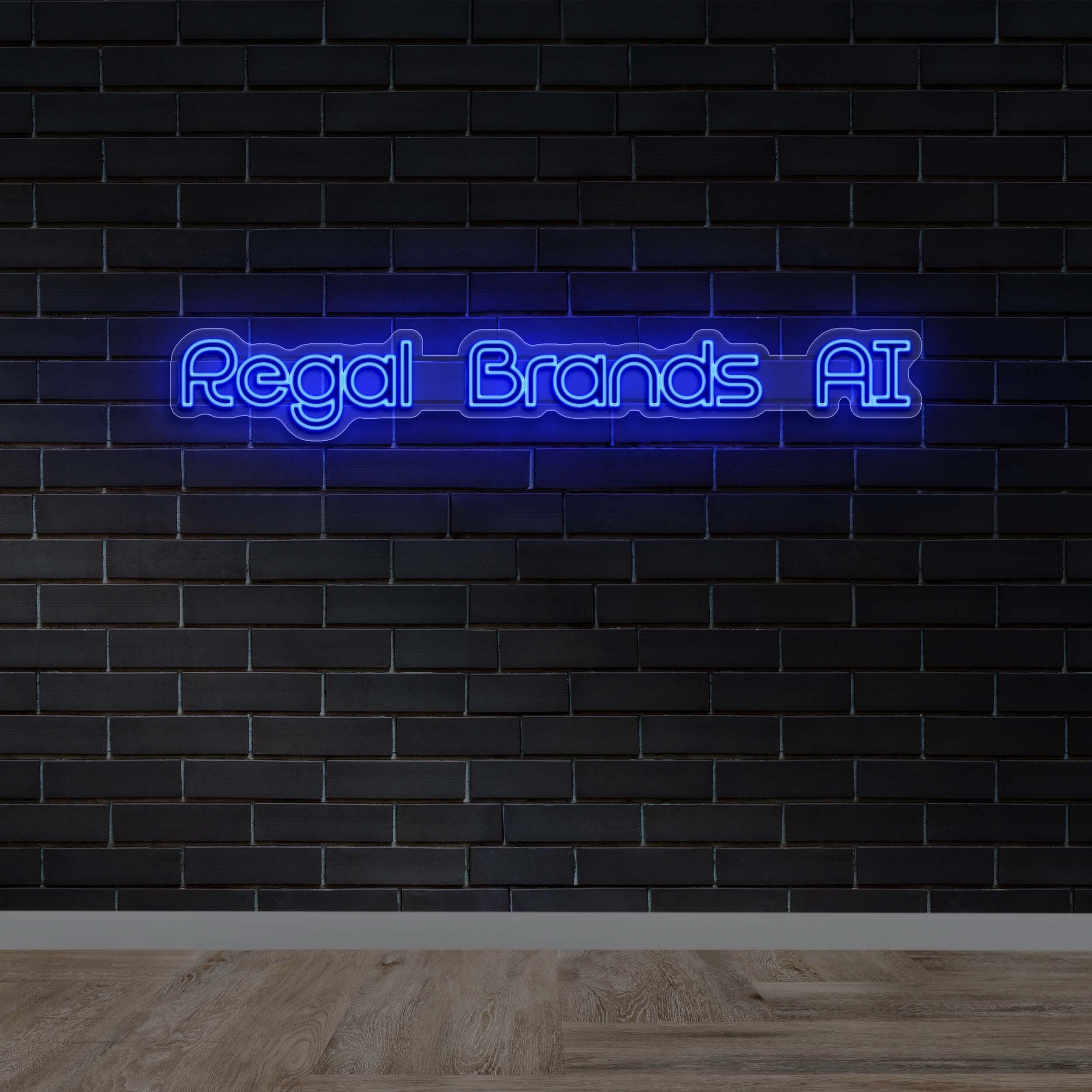 REGAL BRANDS AI - Premium Neon Artwork
