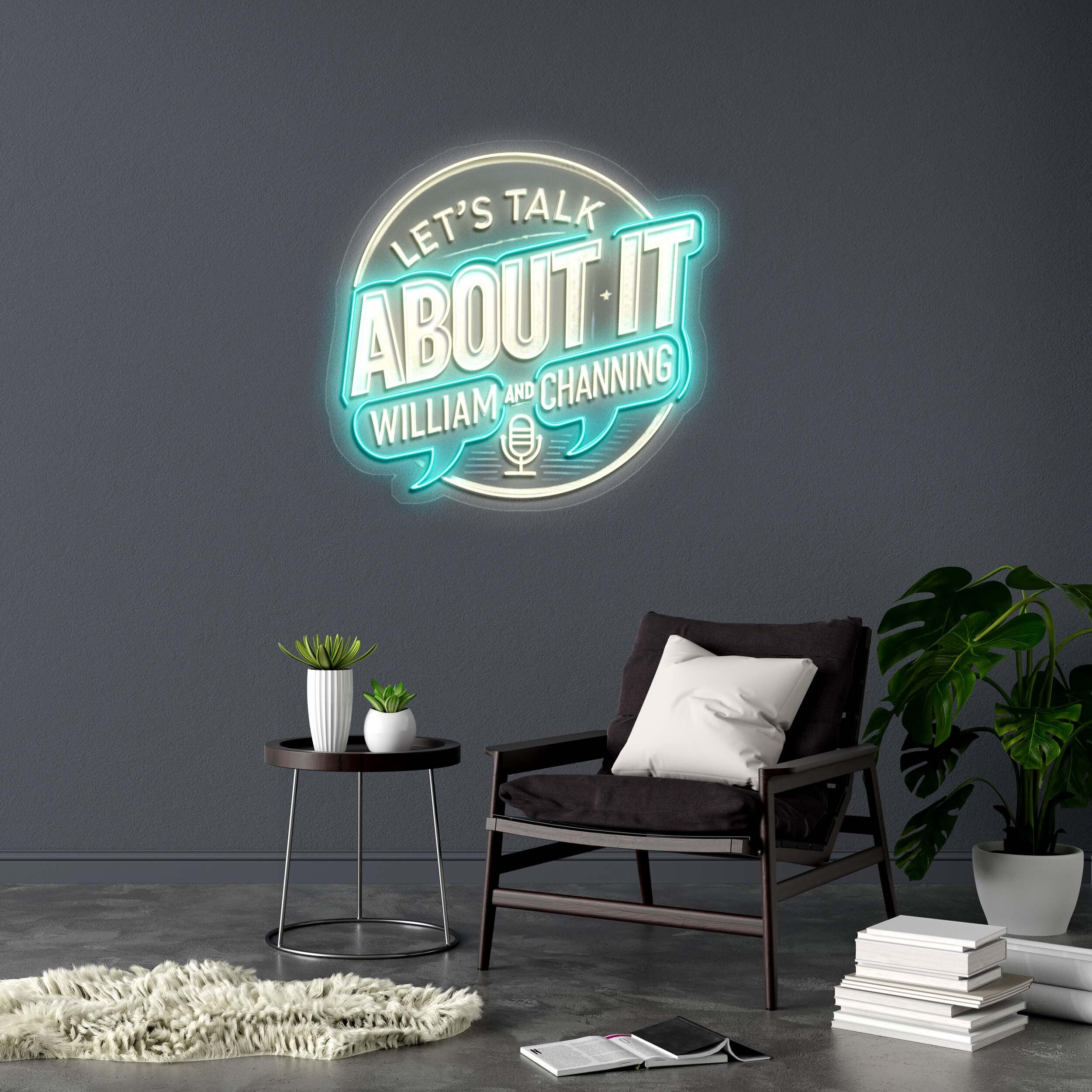 ABOUT IT - Premium Neon Artwork