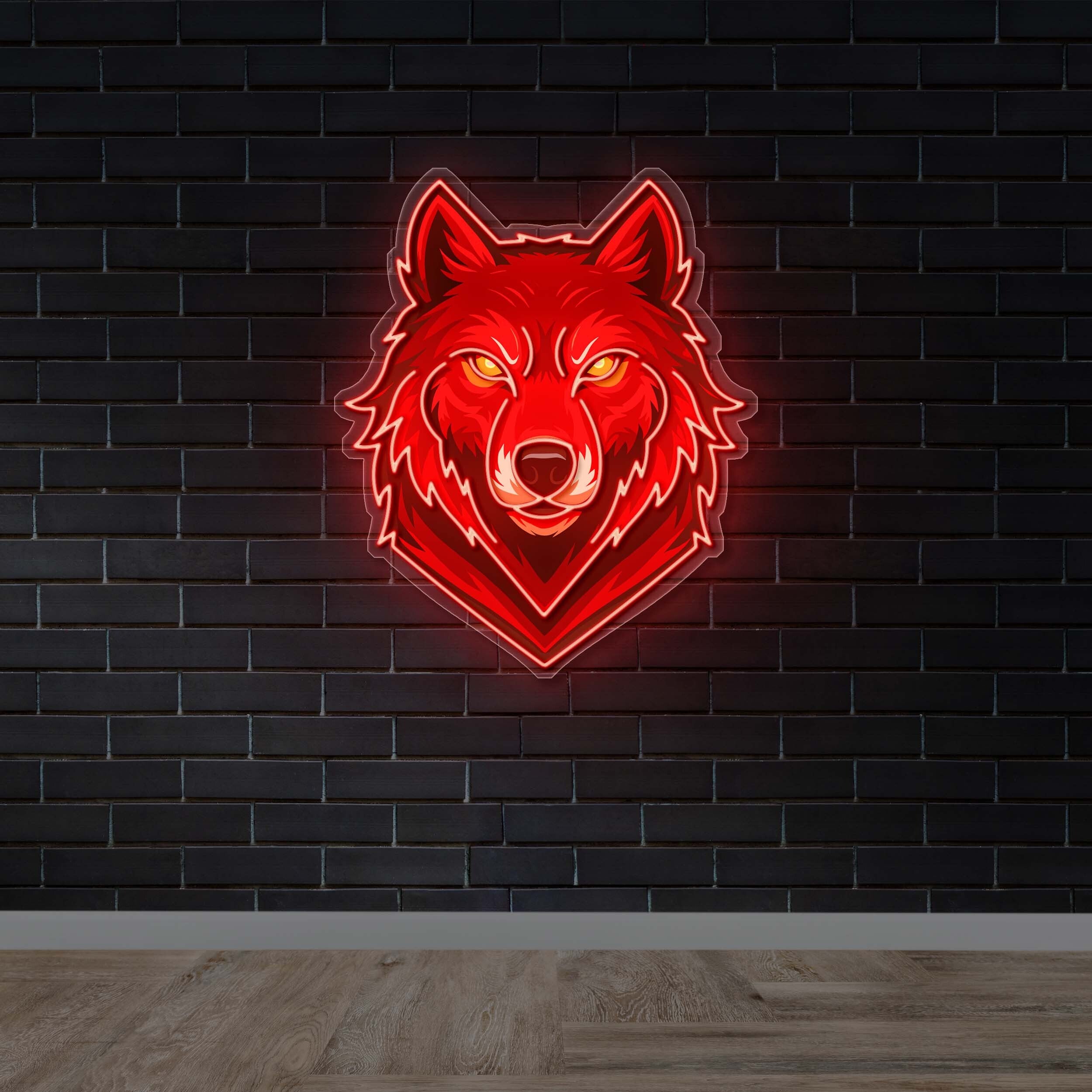Wolf - Premium Neon Artwork