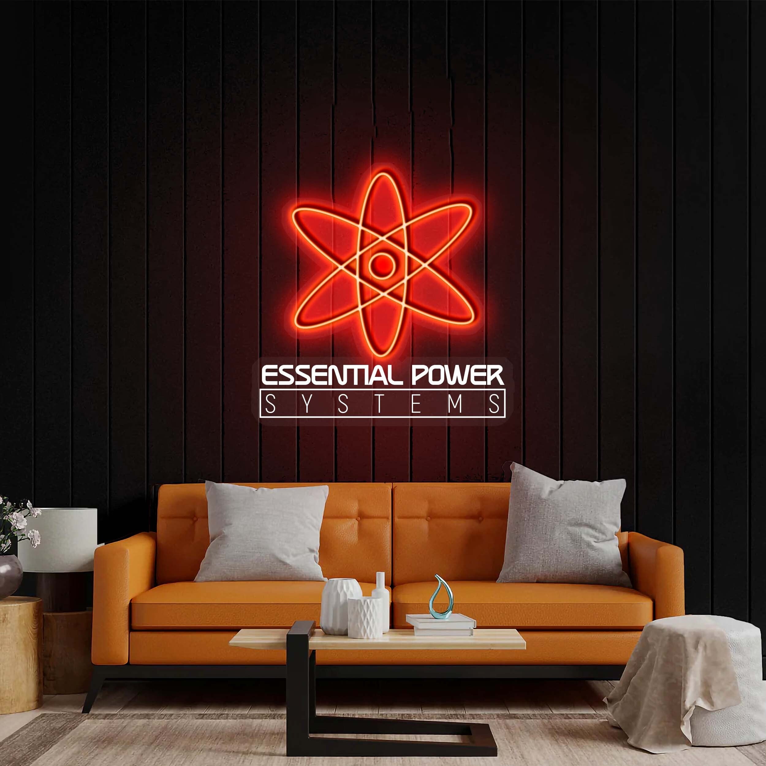 ESSENTIAL POWER SYSTEMS (logo on top) - Pemium Neon Artwork