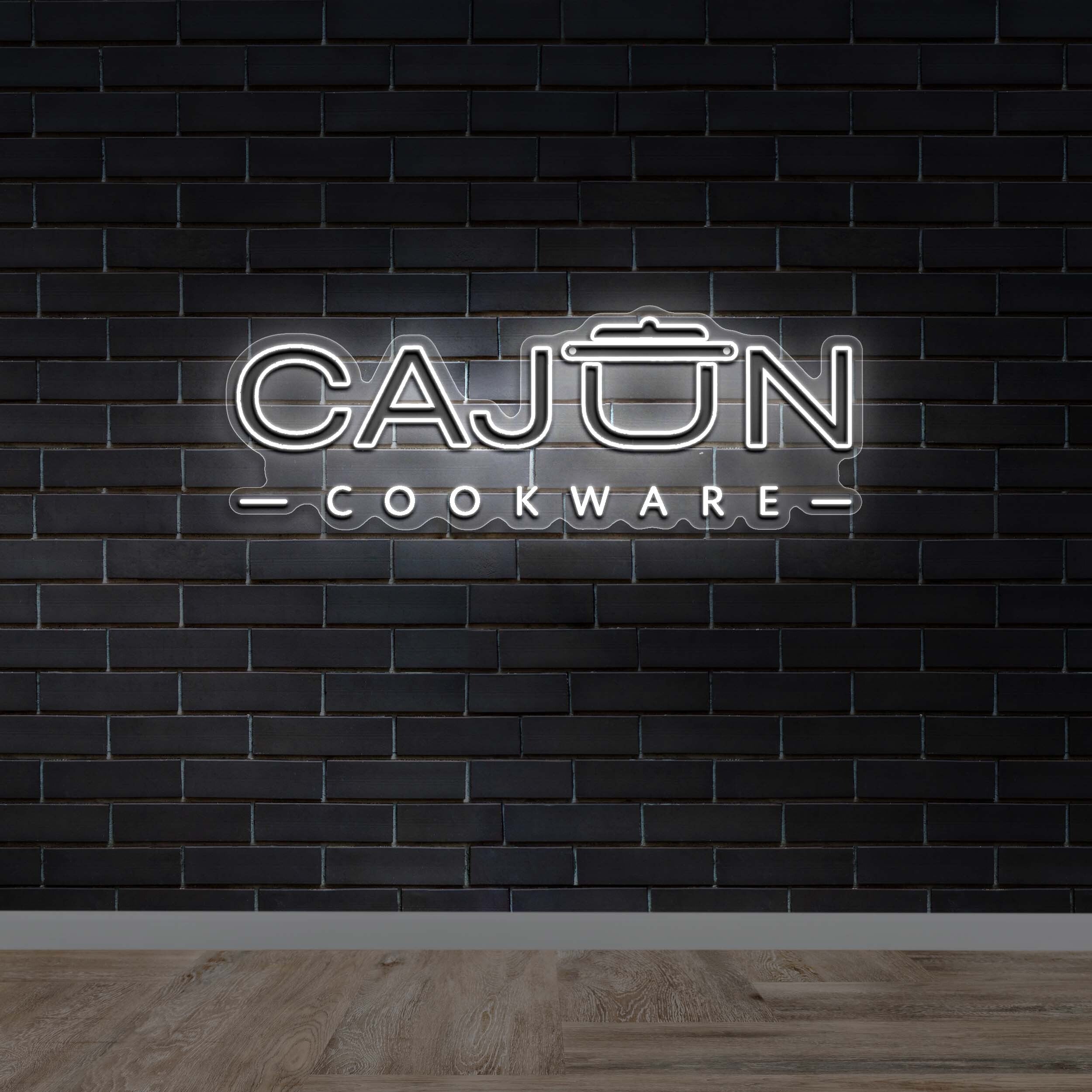 CAJUN COOKWARE - Premium Neon Artwork